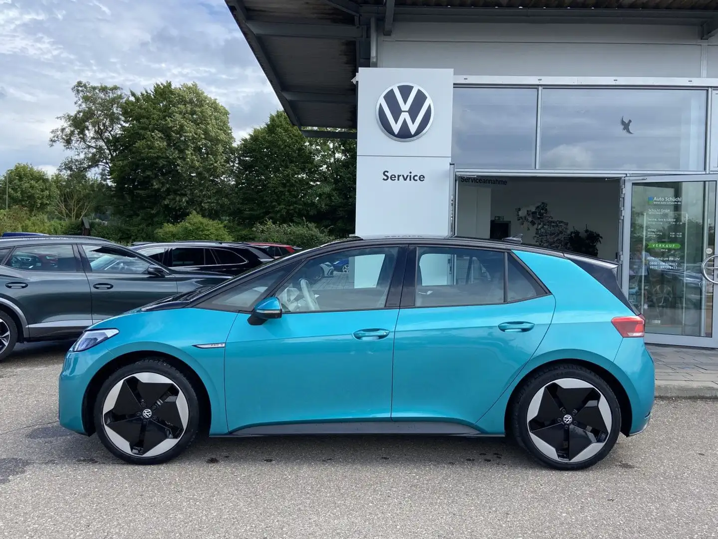 Volkswagen ID.3 PRO-S 82-kWh NAVI+LED+CCS+APP-CONNECT+PDC+D Blau - 2