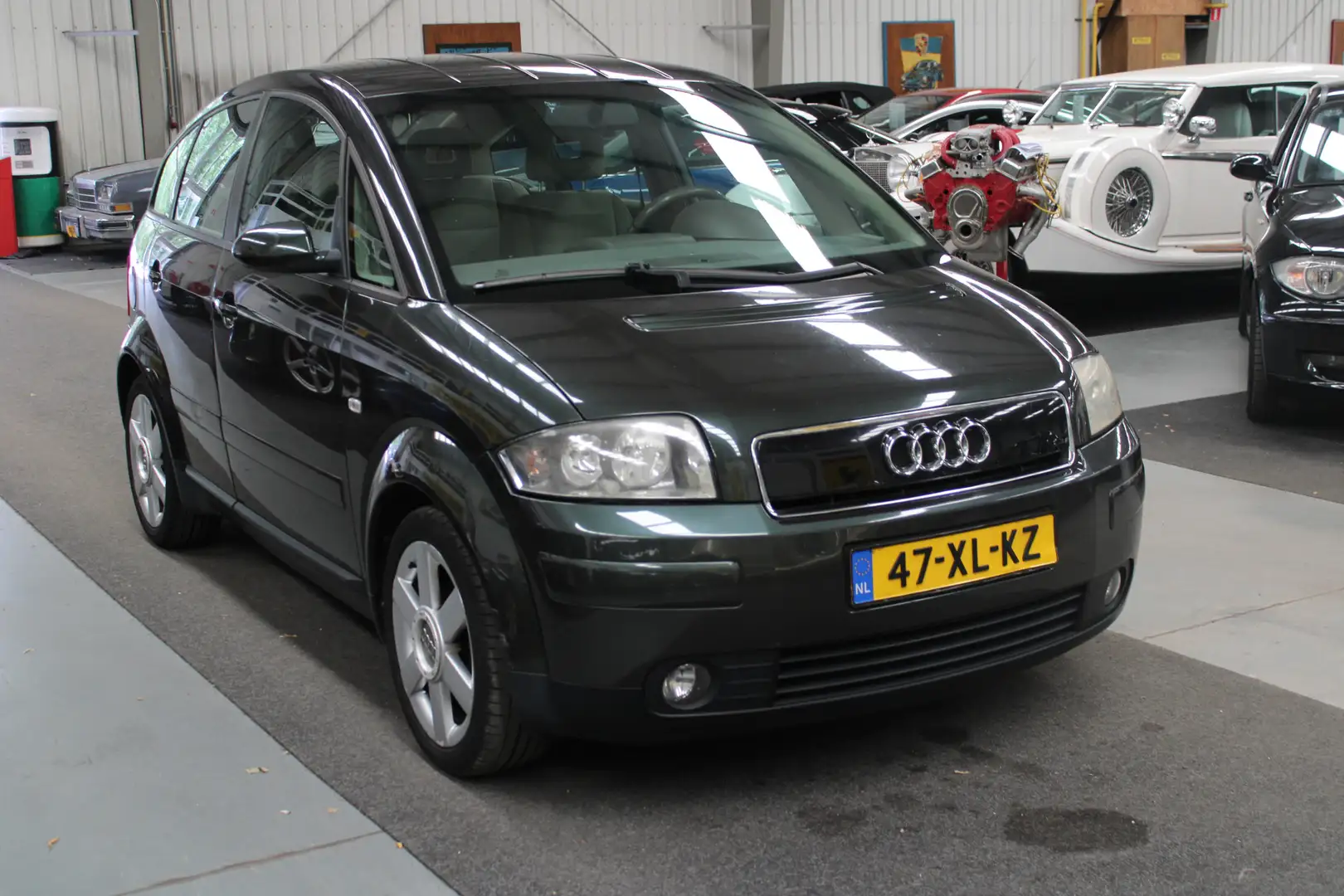 Audi A2 1.4 Airco, Stuurbekrachtiging Zöld - 2