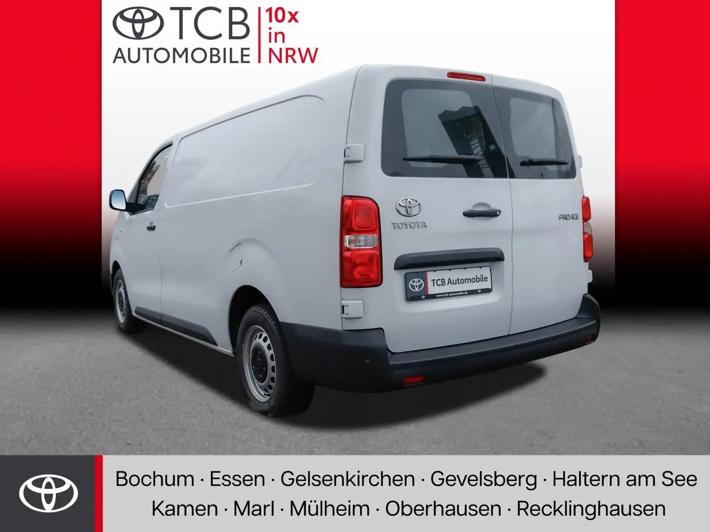 Toyota Proace 2.0 D MEISTER L2 NAVI LADERAUMBODEN Wit - 2