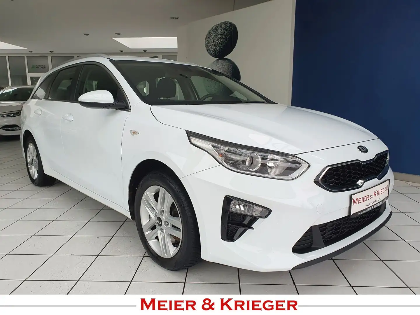 Kia Ceed SW / cee'd SW 2Hd/AHK/Navi/unfallfrei Blanco - 1