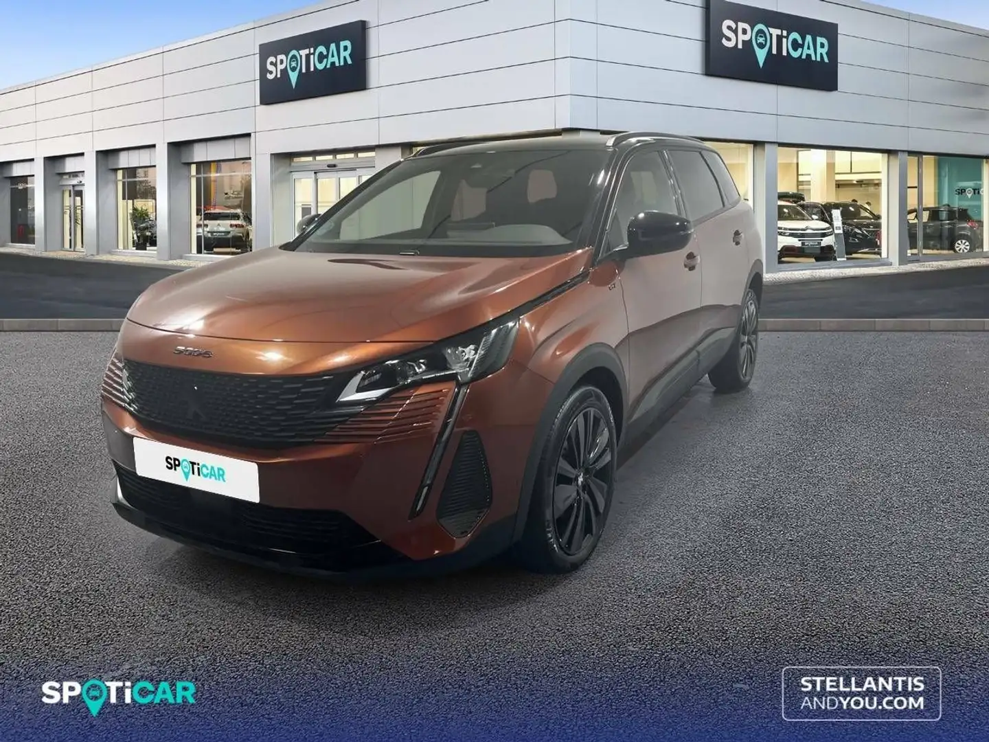 Peugeot 5008 1.2 PureTech 96KW S&S  EAT8 GT Żółty - 1