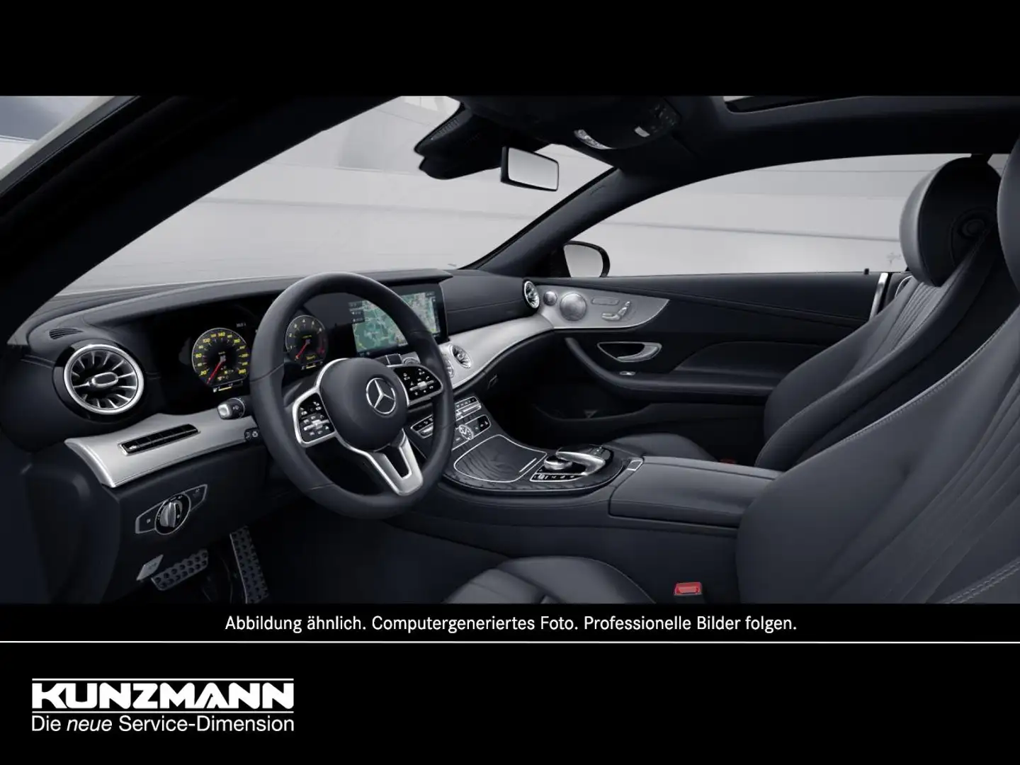 Mercedes-Benz E 450 4M Coupé AMG Night Panorama 360° Distronic Blanc - 2