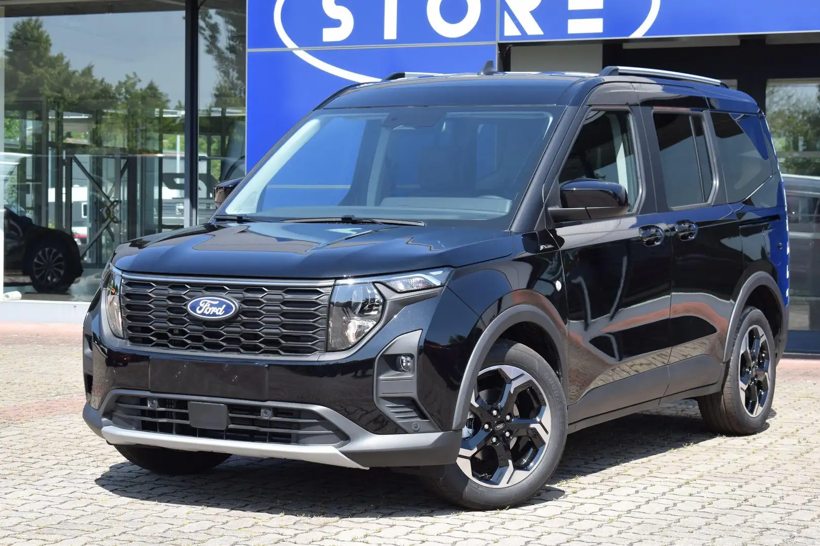 Ford Tourneo Courier Active PDC Kamera SHZ ALU NAVI Schwarz - 2