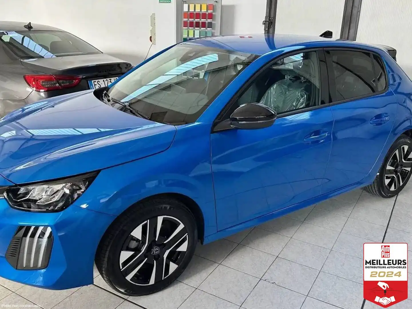 Peugeot 208 Hybrid 110 e-DCS6 Allure Bleu - 1