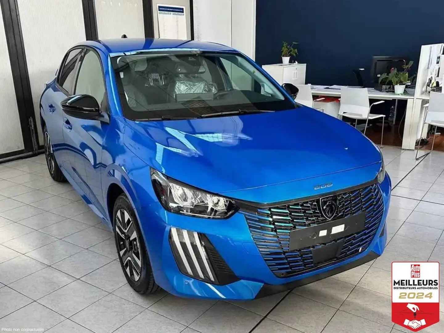 Peugeot 208 Hybrid 110 e-DCS6 Allure Bleu - 2