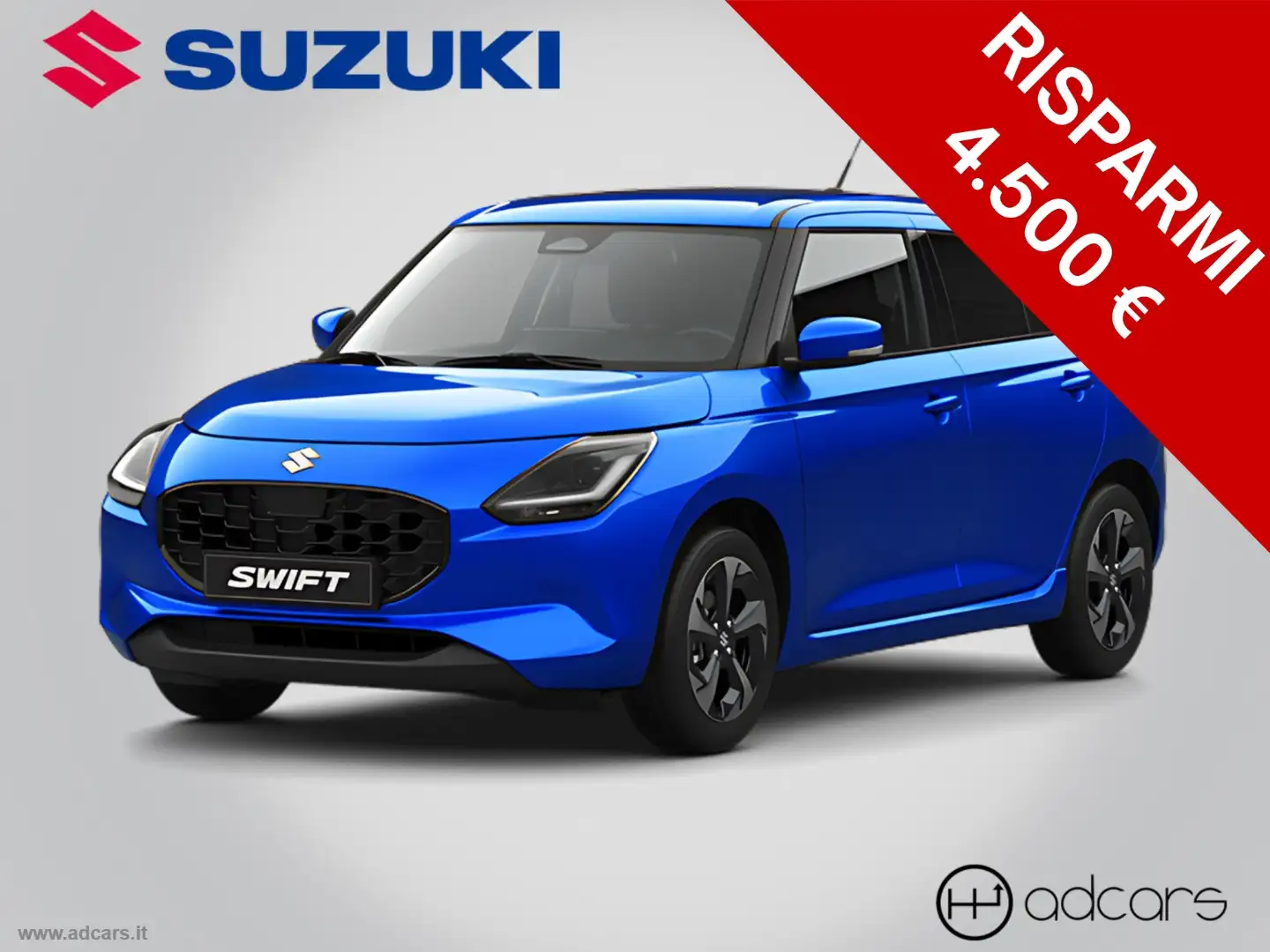 Suzuki Swift 1.2 Hybrid 4WD AllGrip Top *PROMOZIONE ADCARS* Blu/Azzurro - 1