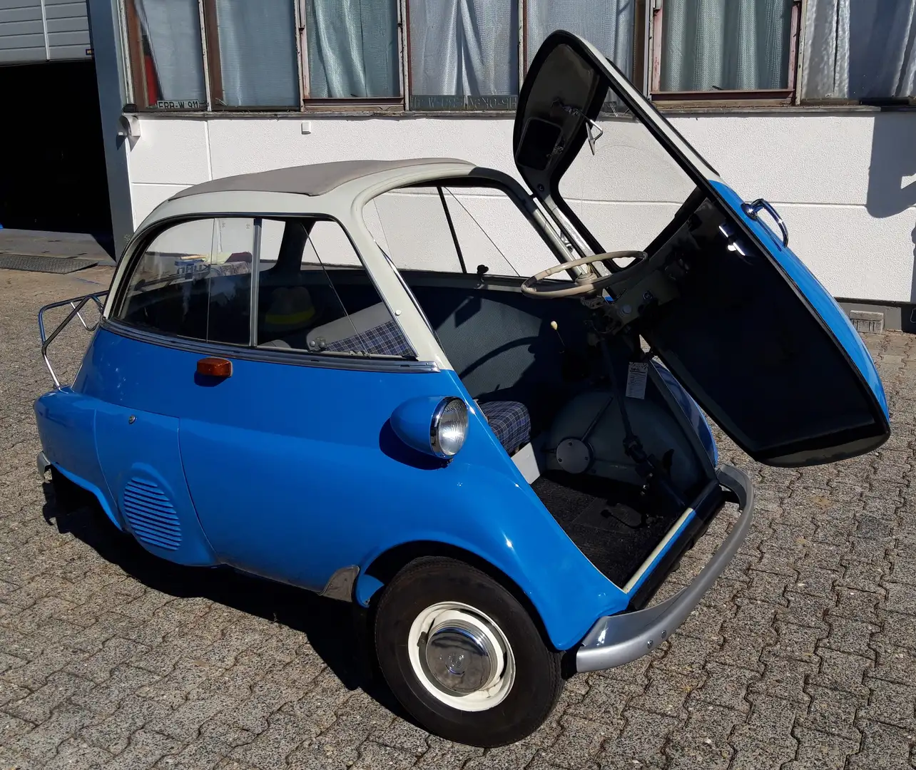 BMW Isetta 250, komplett restauriert Albastru - 1