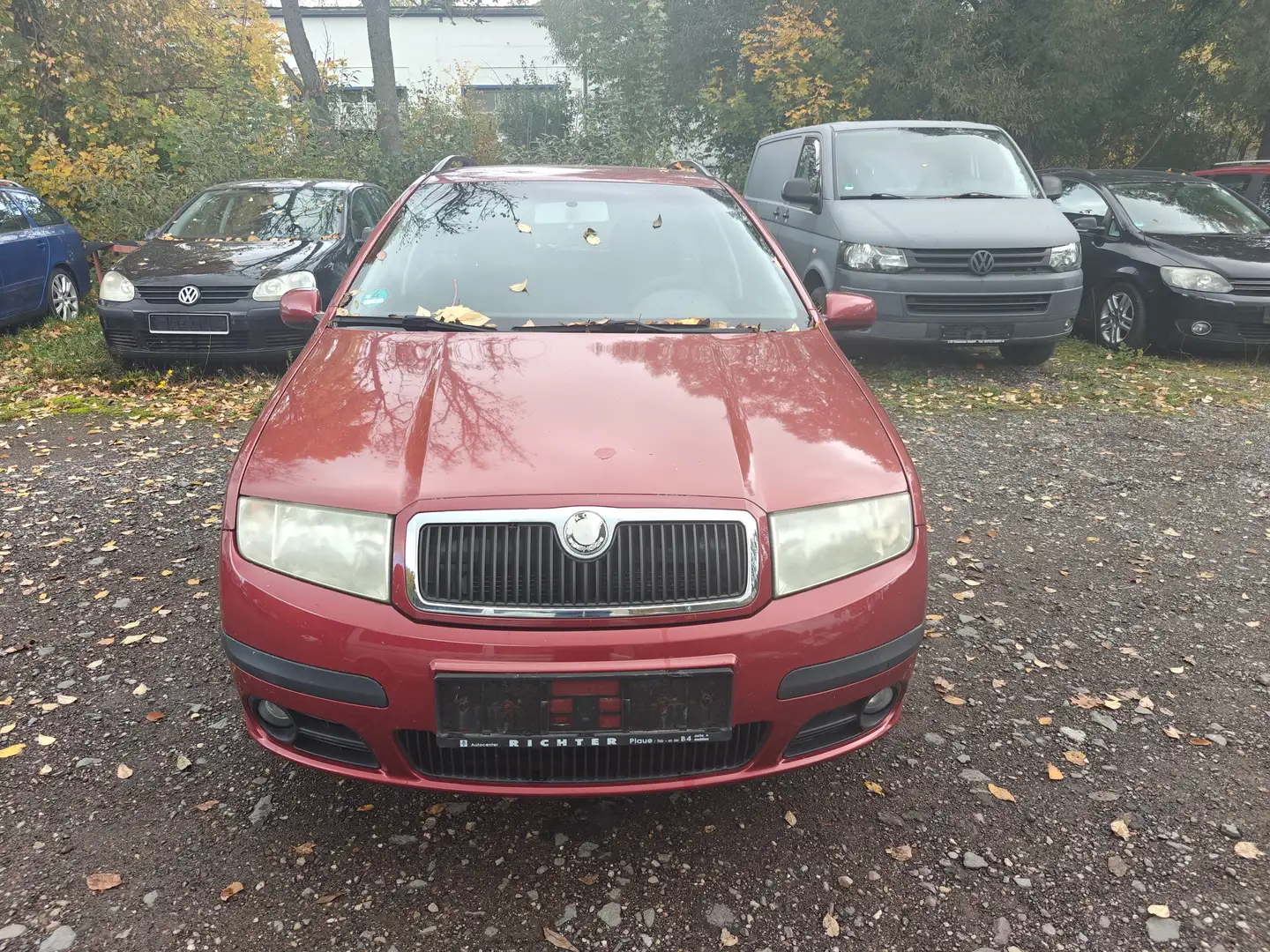 Skoda Fabia Ambiente Rot - 1