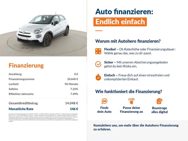 Fiat 500x view 2