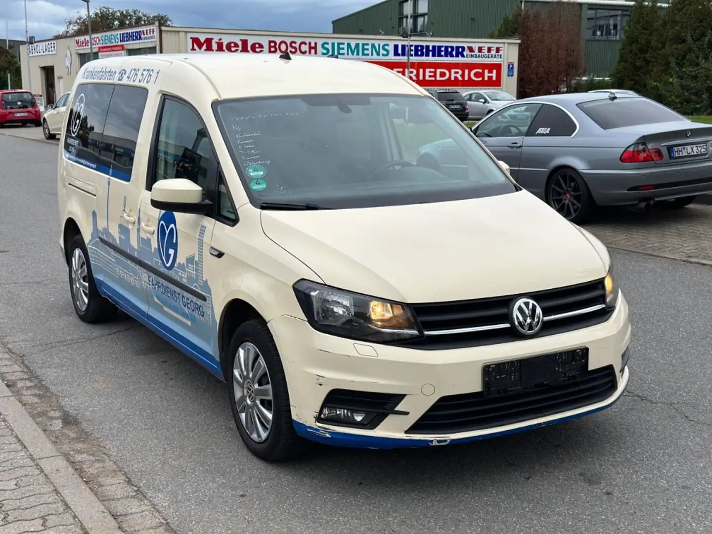 Volkswagen Caddy Maxi Aut*Kamera*Rollstuhl*Rampe*7-Sitzer* Beige - 2