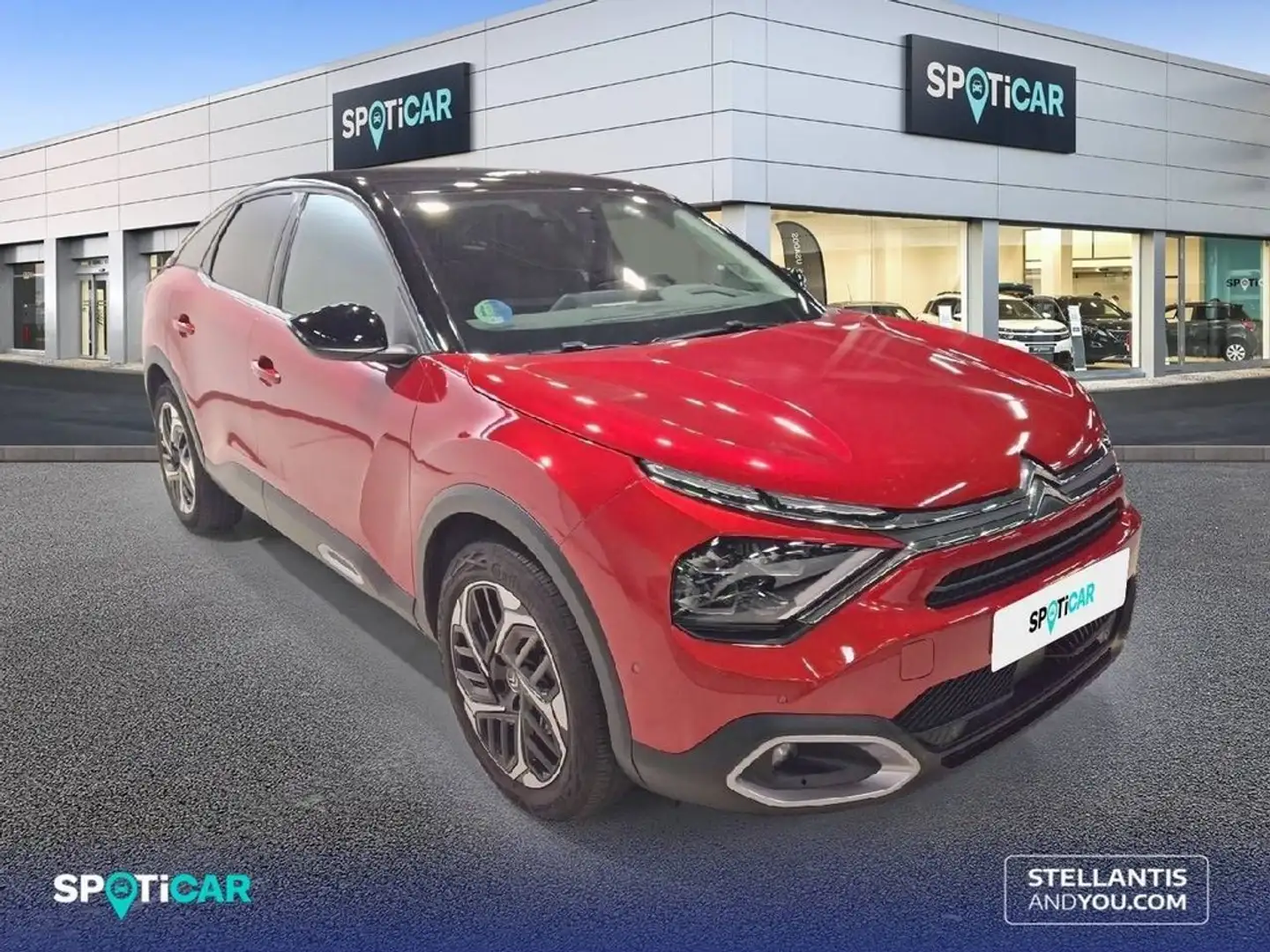 Citroen C4 Hybrid 136 e-DCS6 Max Rot - 2