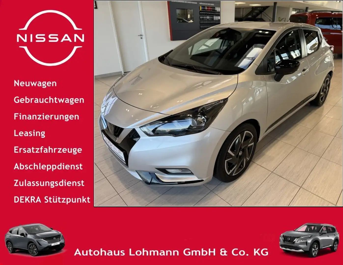 Nissan Micra 1.0 IG-T N-Design Navi PDC Carplay Silber - 1