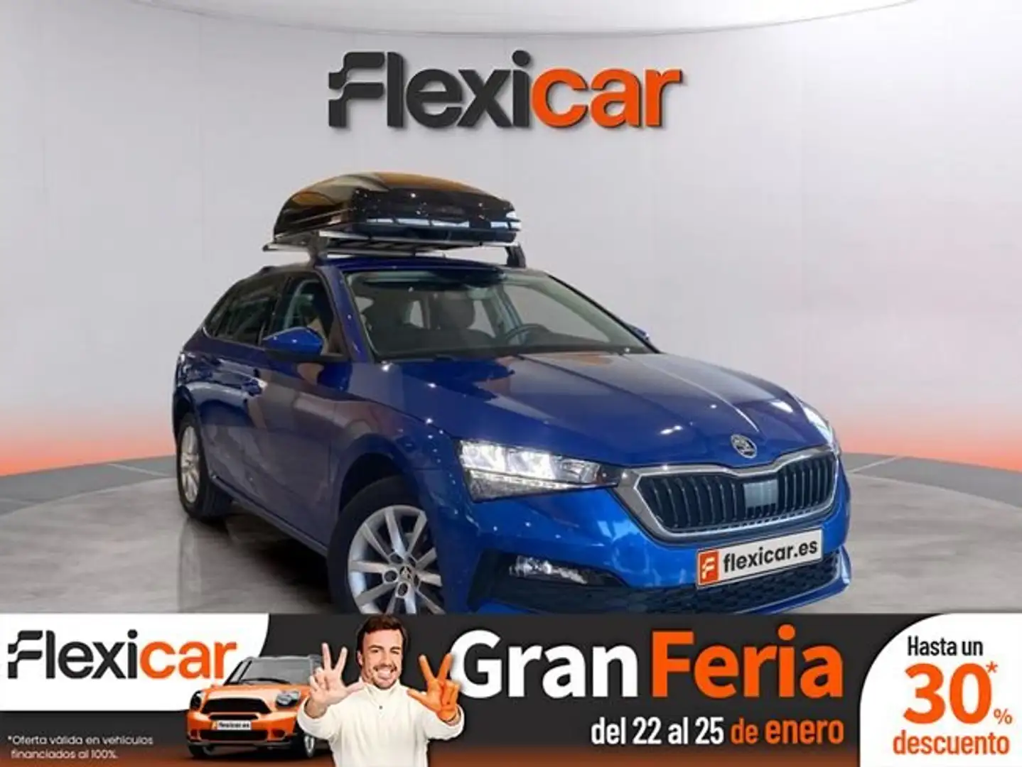 Skoda Scala 1.0 TSI Active 70kW Bleu - 1