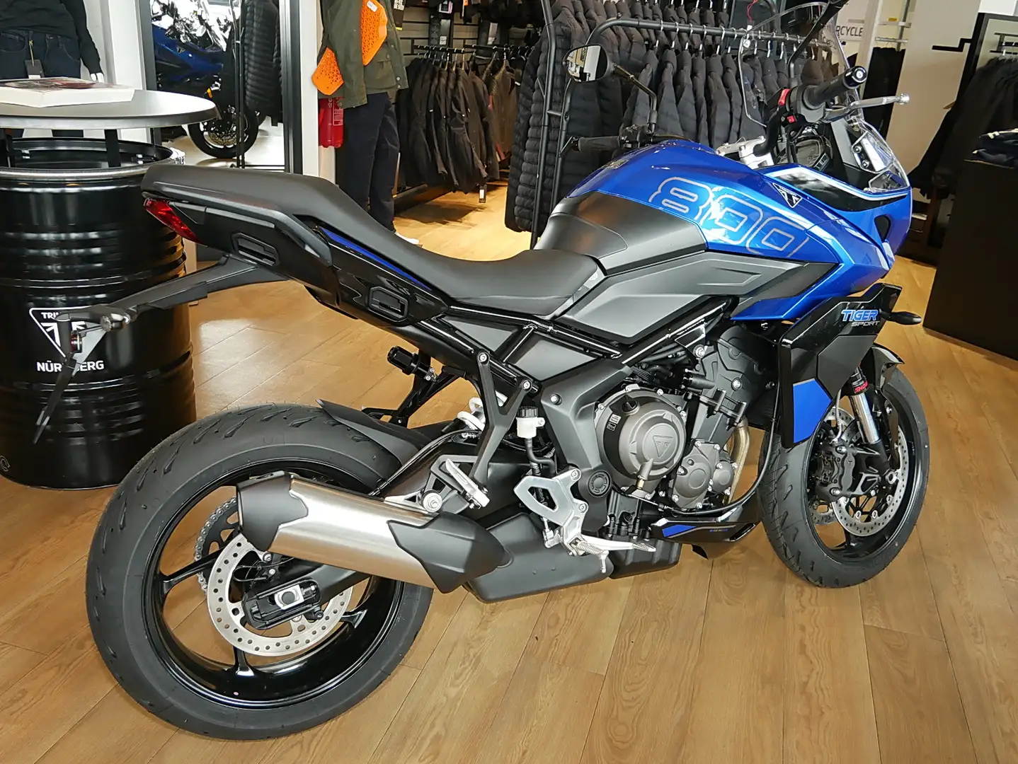 Triumph Tiger Sport 800, Neues Modell Blau - 2