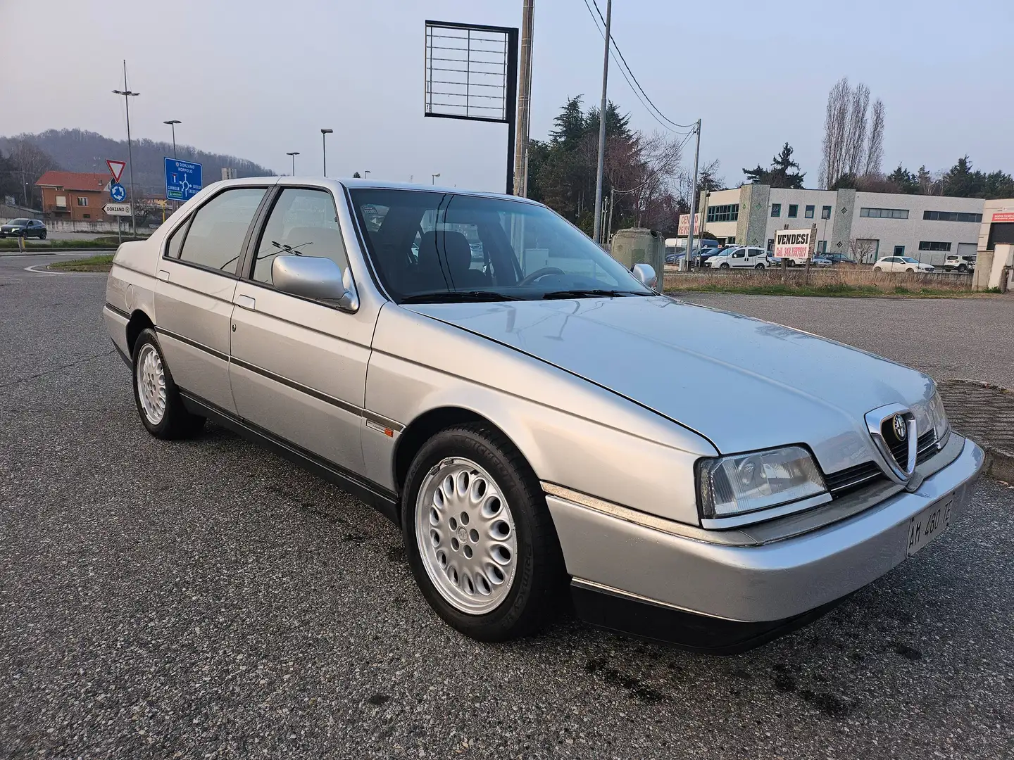 Alfa Romeo 164 164 2.0 turbo V6 superLusso Silber - 2