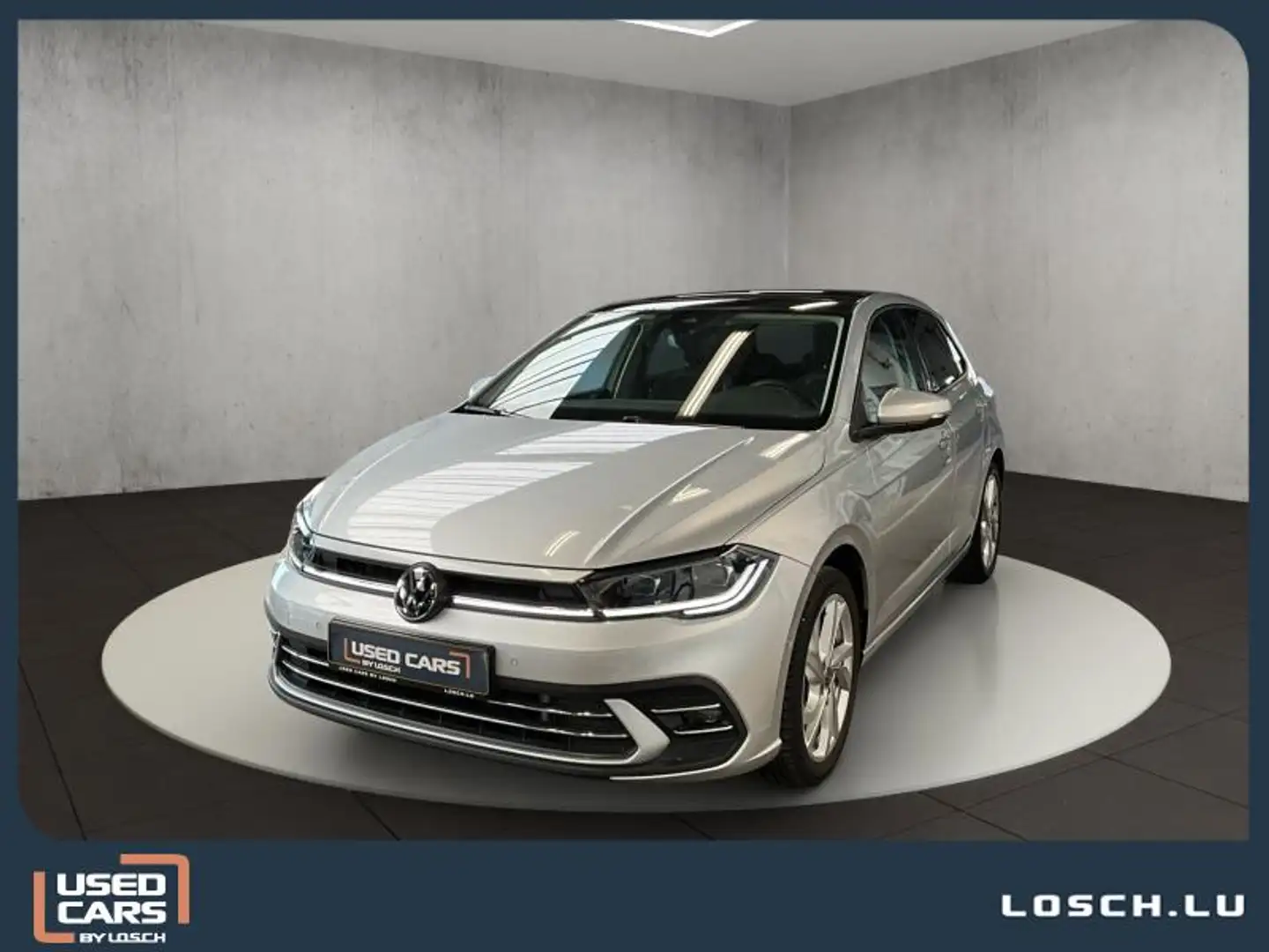 Volkswagen Polo Style+DSG+LED+NAVI+DIGI+ Argent - 1