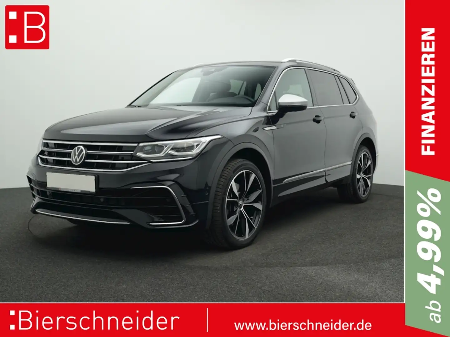 Volkswagen Tiguan Allspace 2.0 TSI DSG 4Mo. R-Line 5-SITZE AHK NAVI KAMERA 20 Schwarz - 1