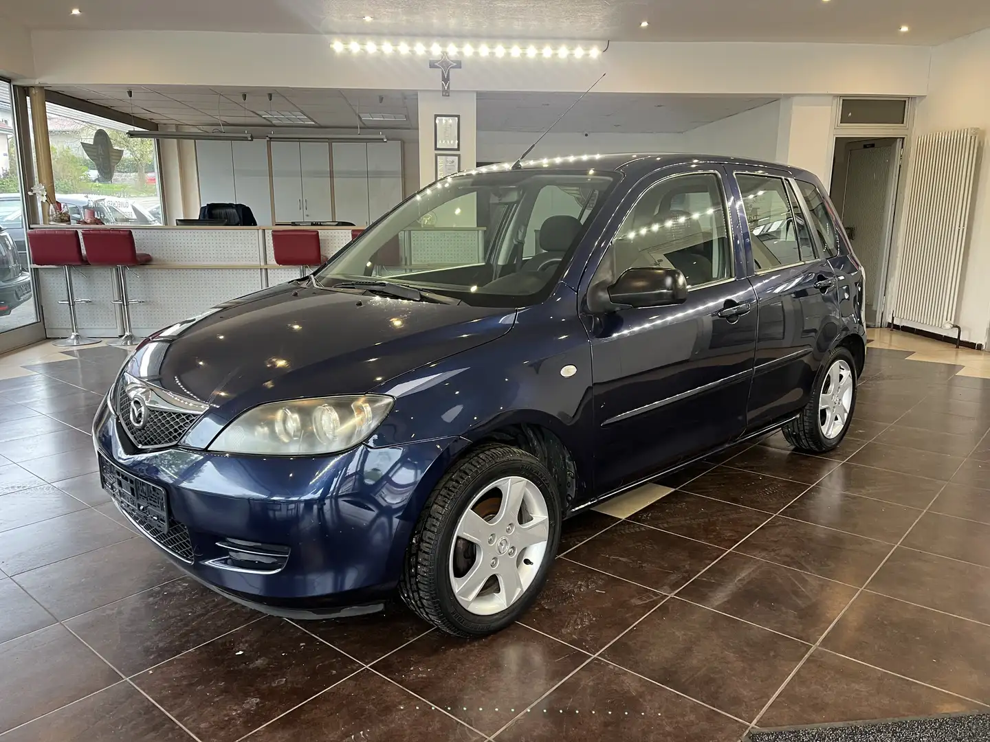 Mazda 2 1.4 Active (59kW)*KLIMAANLAGE* Bleu - 1