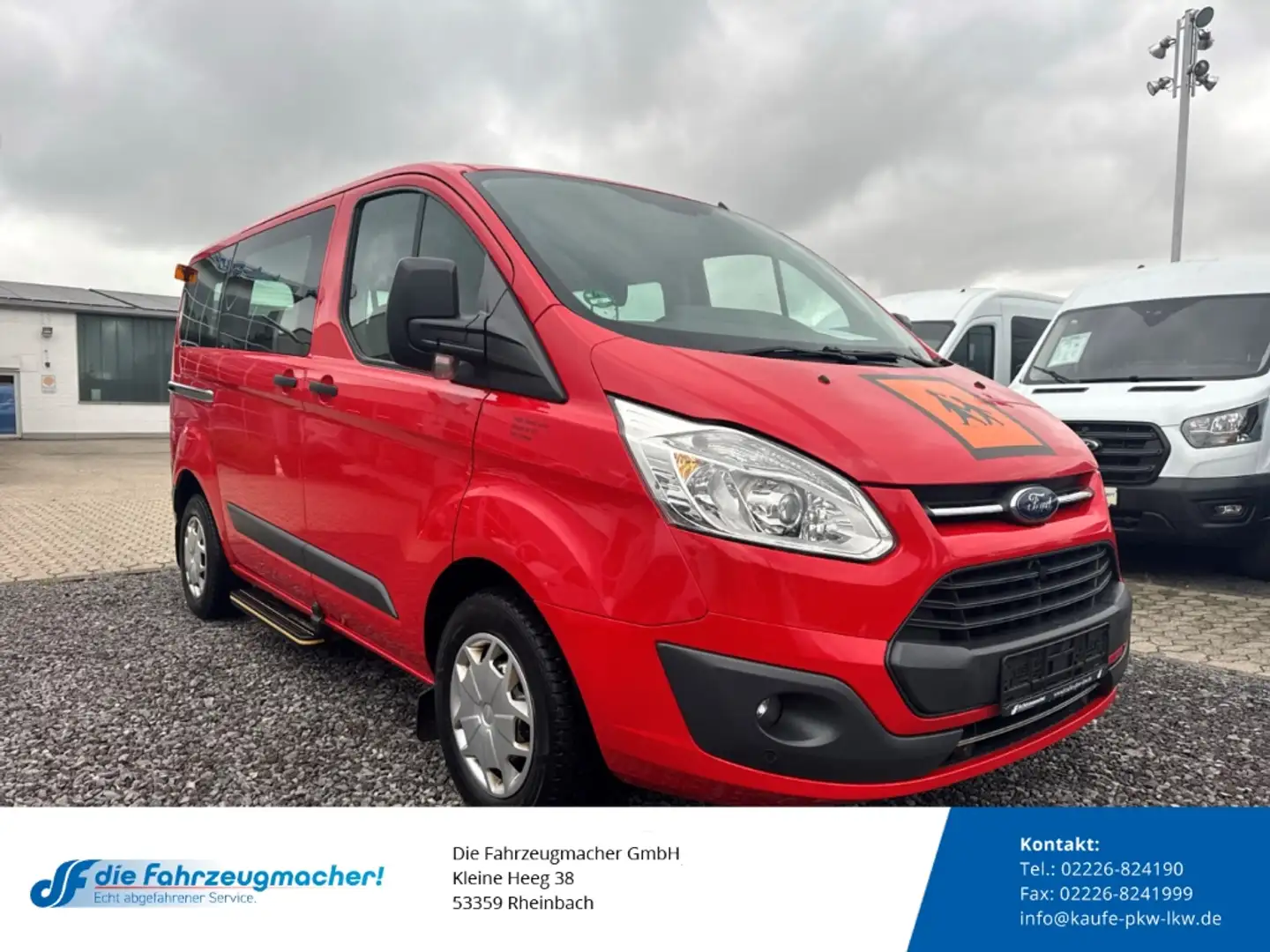 Ford Transit Custom Tourneo Kombi 310 L1 Trend *1601 *EXPORT Rojo - 1