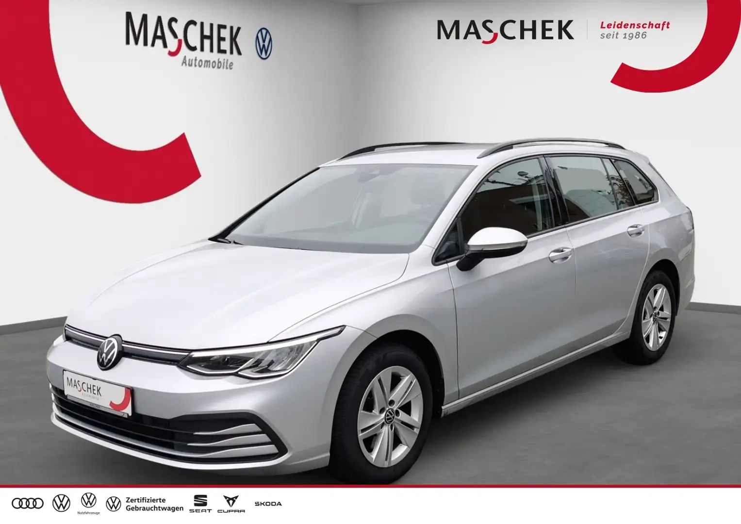 Volkswagen Golf Variant 2.0 TDI Navi Sitzh ACC Carplay LED ACC Silber - 1