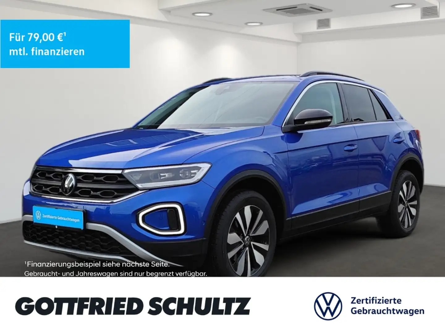 Volkswagen T-Roc GOAL TSI NAVI SITZHEIZUNG EINPARKHILFE LED Blau - 1