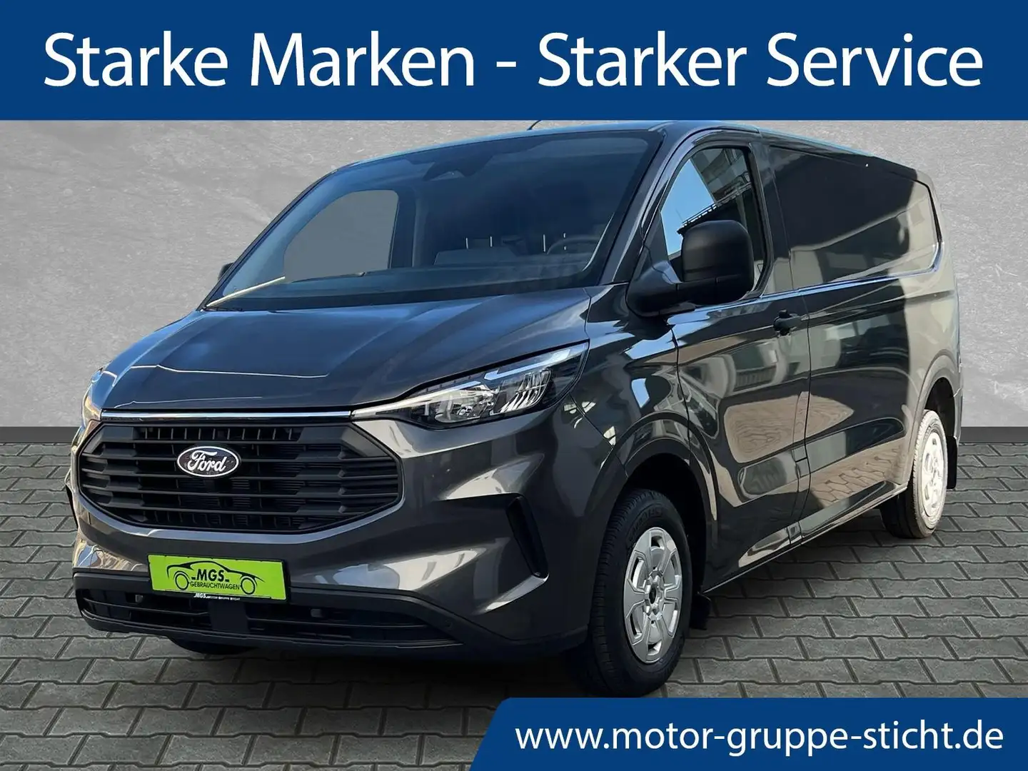 Ford Transit Custom Kasten 320L2 Trend#Navi#LED#AHK# Gris - 1