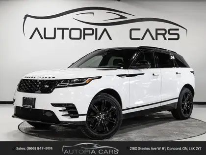 White 2020 Land Rover Range Rover Velar P340 R-Dynamic S AWD SUV / Crossover All-Wheel Drive Automatic