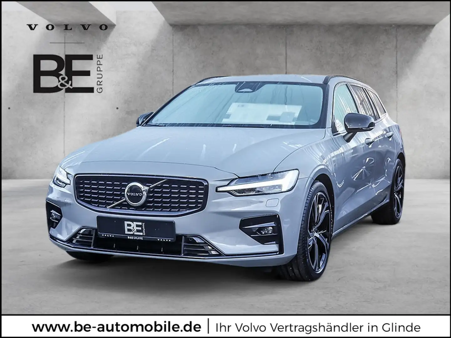 Volvo V60 B4 Plus Dark KAMERA H/K AHK STANDHZ LED Grau - 1