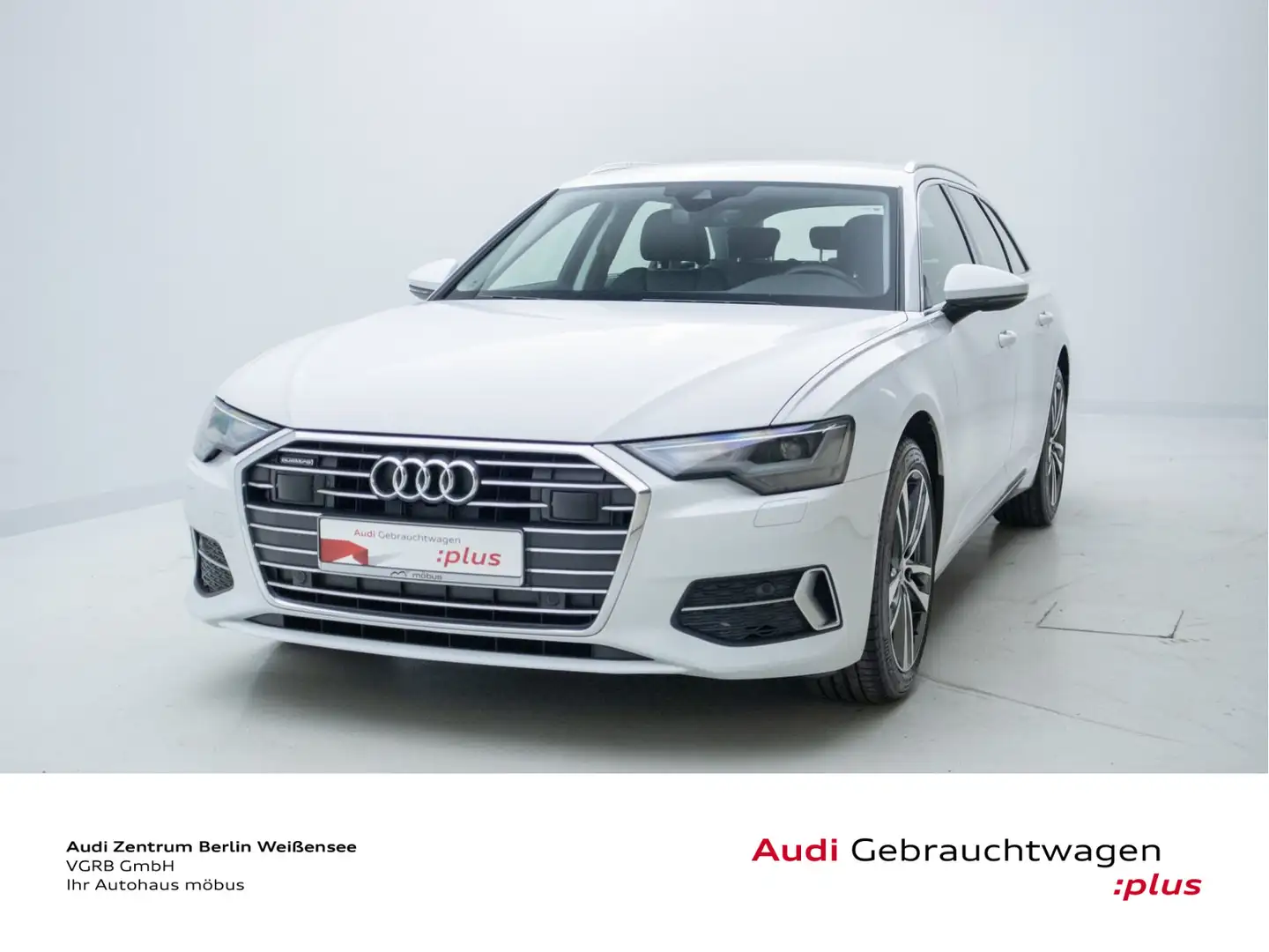 Audi A6 45 TDI S-TRO*QUA*LED*NAVI*LEDER*DAB*SHZ Blanc - 2