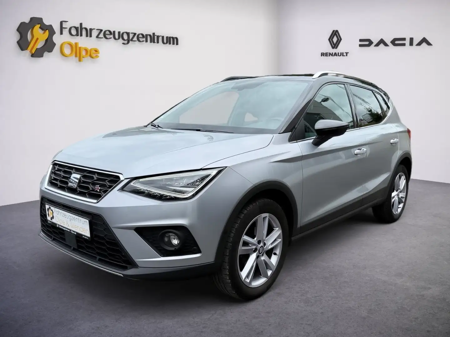 SEAT Arona FR LINE LED, NAVI, KAMERA, SHZ, BEATS, ACC Argent - 1