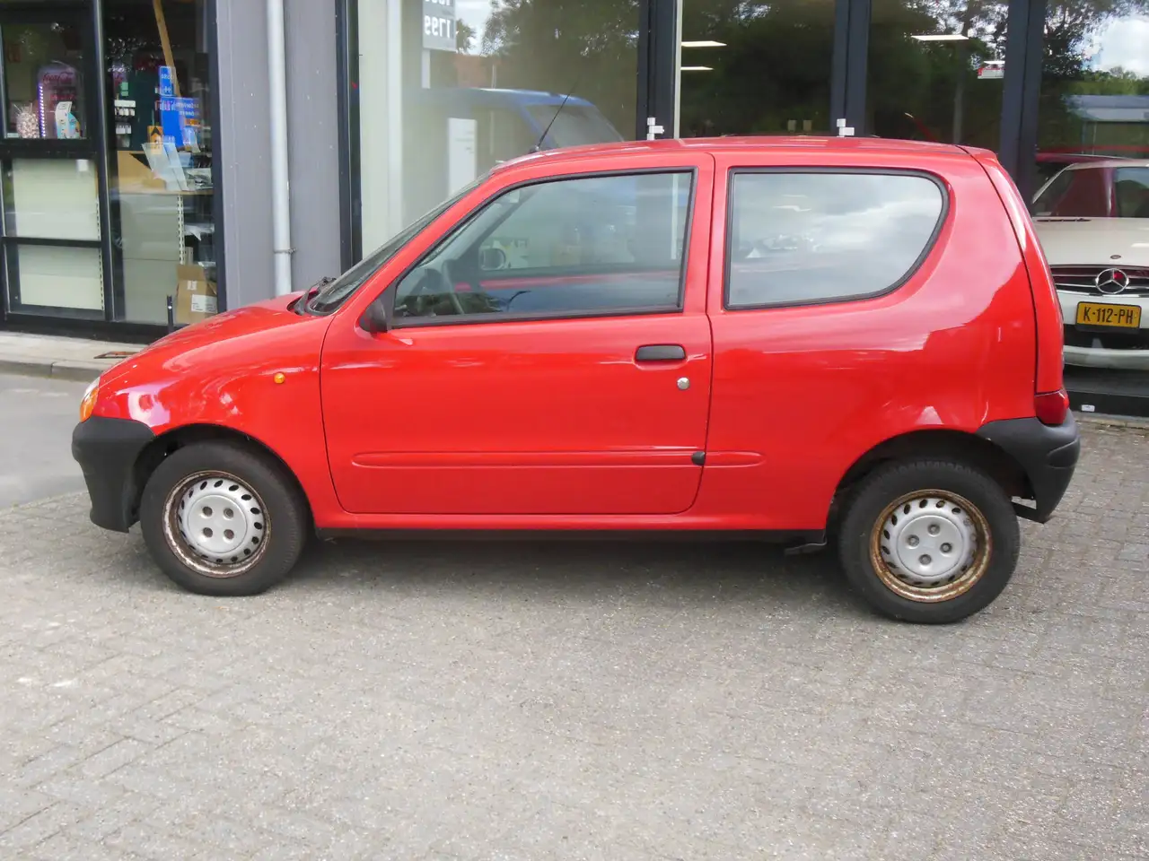 Fiat Seicento 900 ie Young Lage km stand Staat in De Krim, foto 6