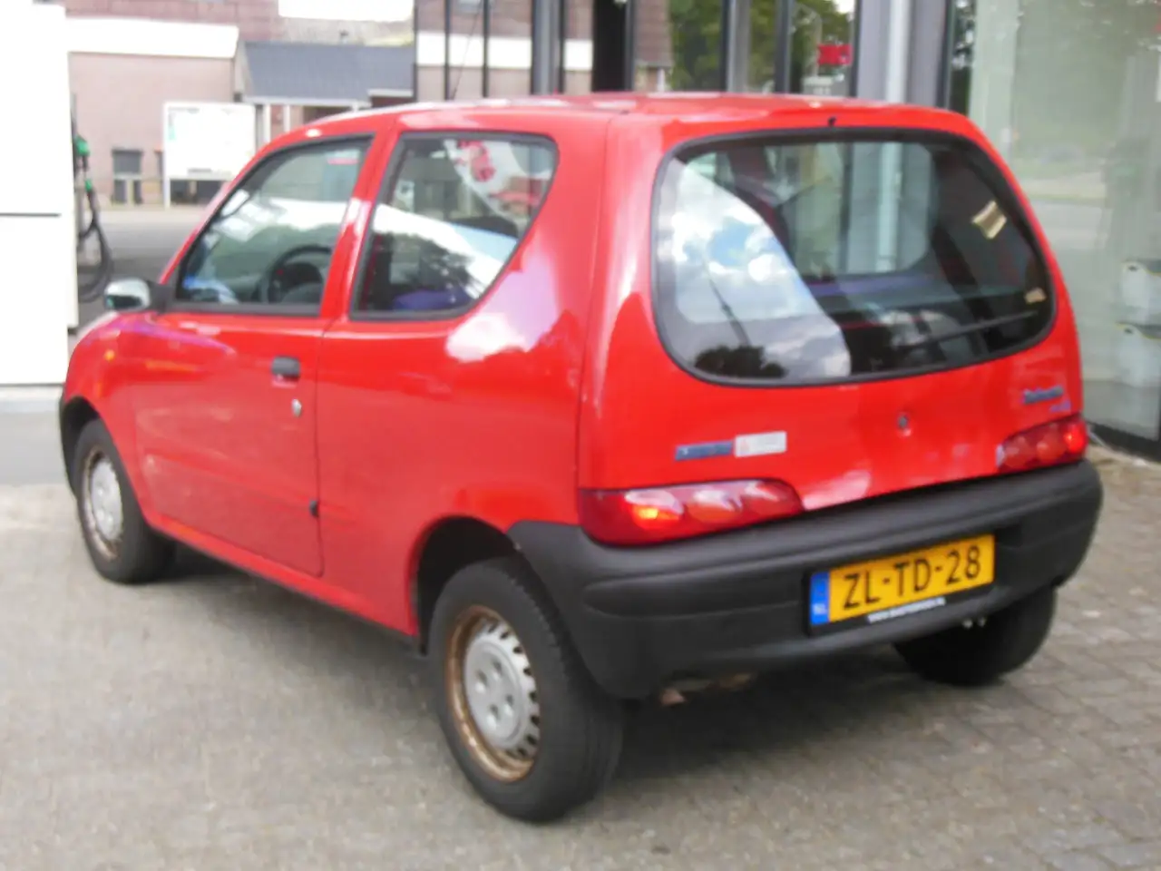 Fiat Seicento 900 ie Young Lage km stand Staat in De Krim, foto 5