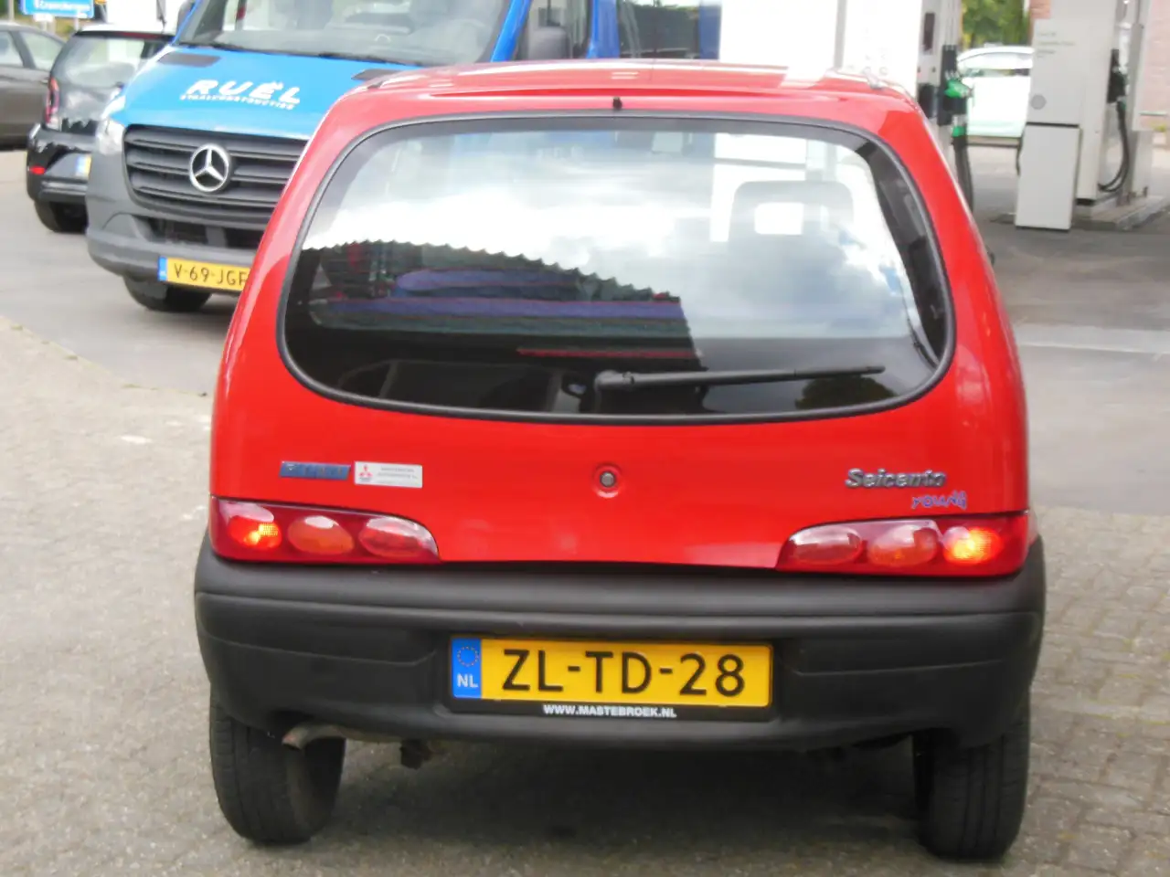 Fiat Seicento 900 ie Young Lage km stand Staat in De Krim, foto 4