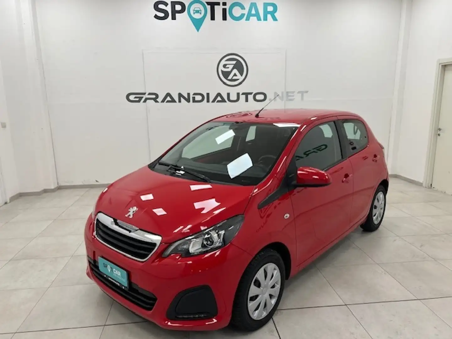 Peugeot 108 -  5p 1.0 vti Active s&s Rosso - 1