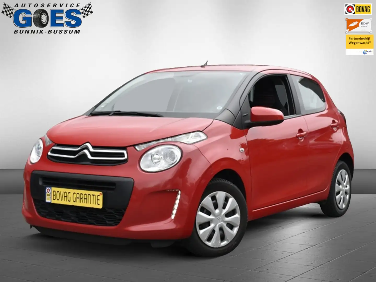 Citroen C1 P C1 1.0 VTi Feel Stop&Start (EURO 6d-TEMP) Rood - 1