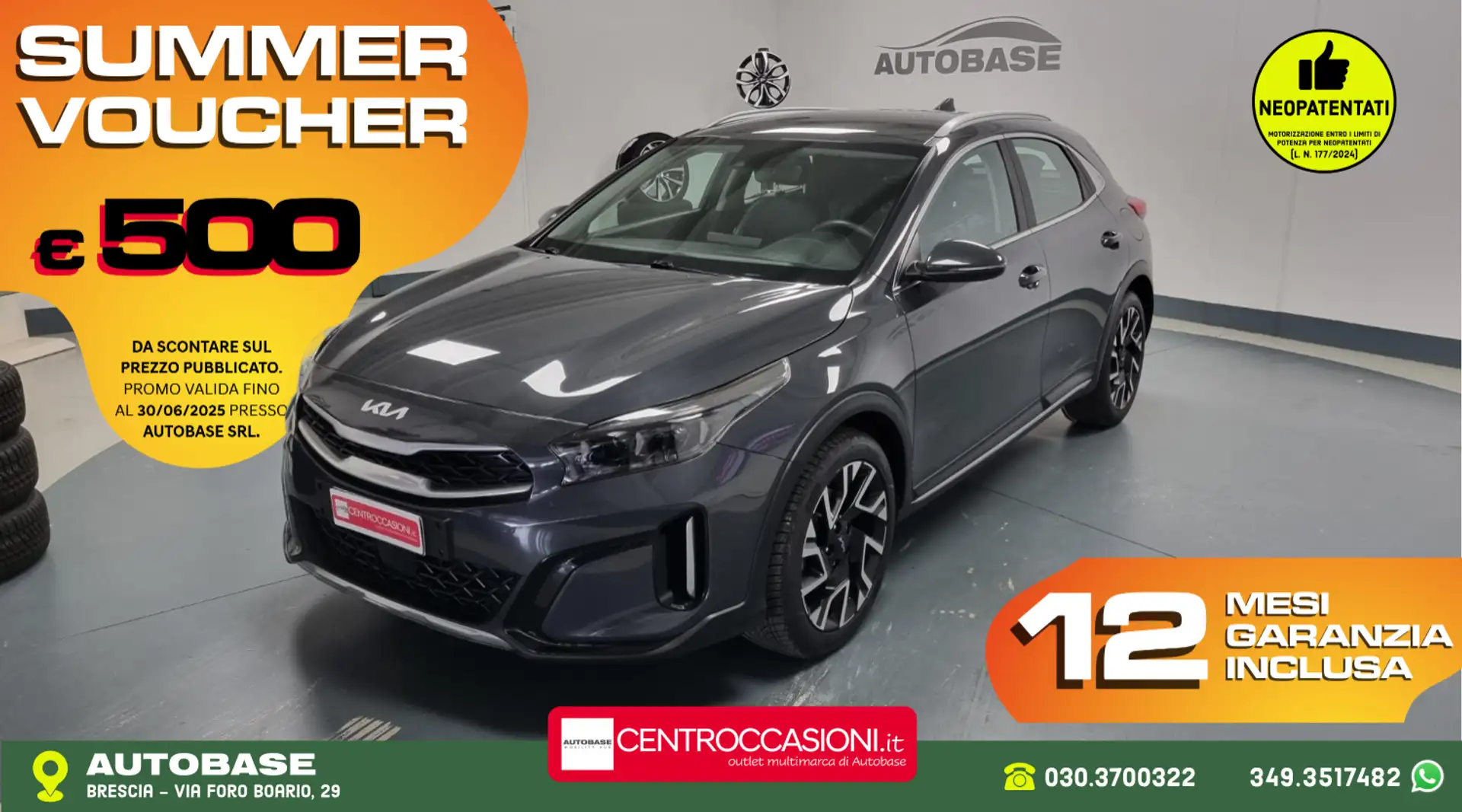 Kia XCeed XCeed 1.6 crdi mhev Business 136cv mt Grigio - 1