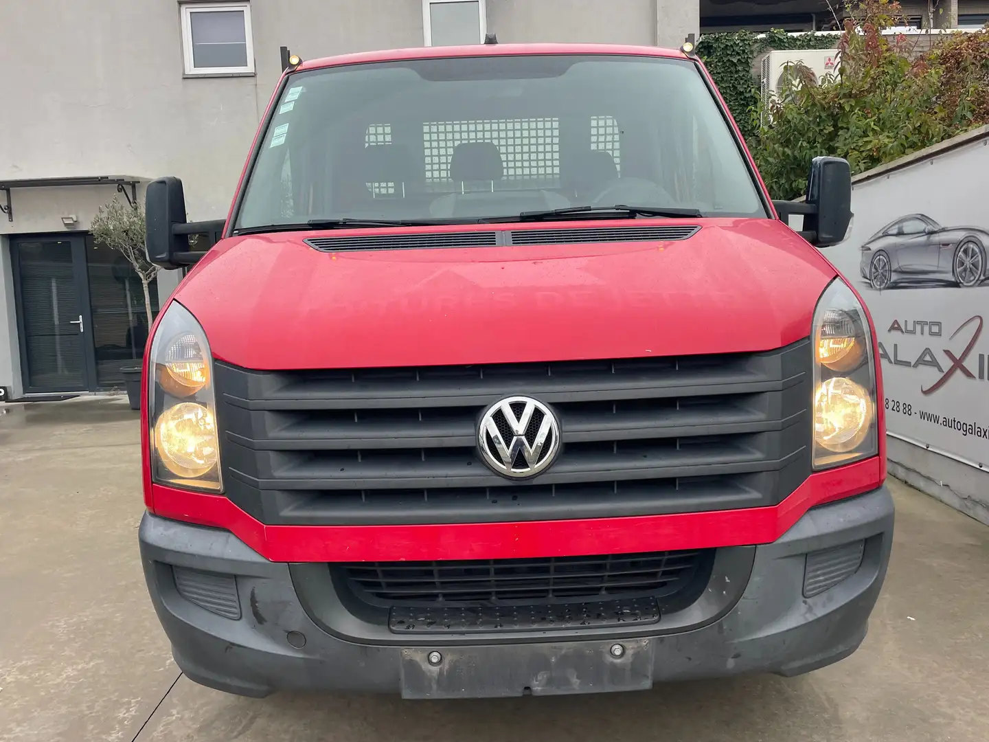 Volkswagen Crafter 2.0 CR Bi-TDi 163 Cv Tri Benne Basculante !!!! Rouge - 2