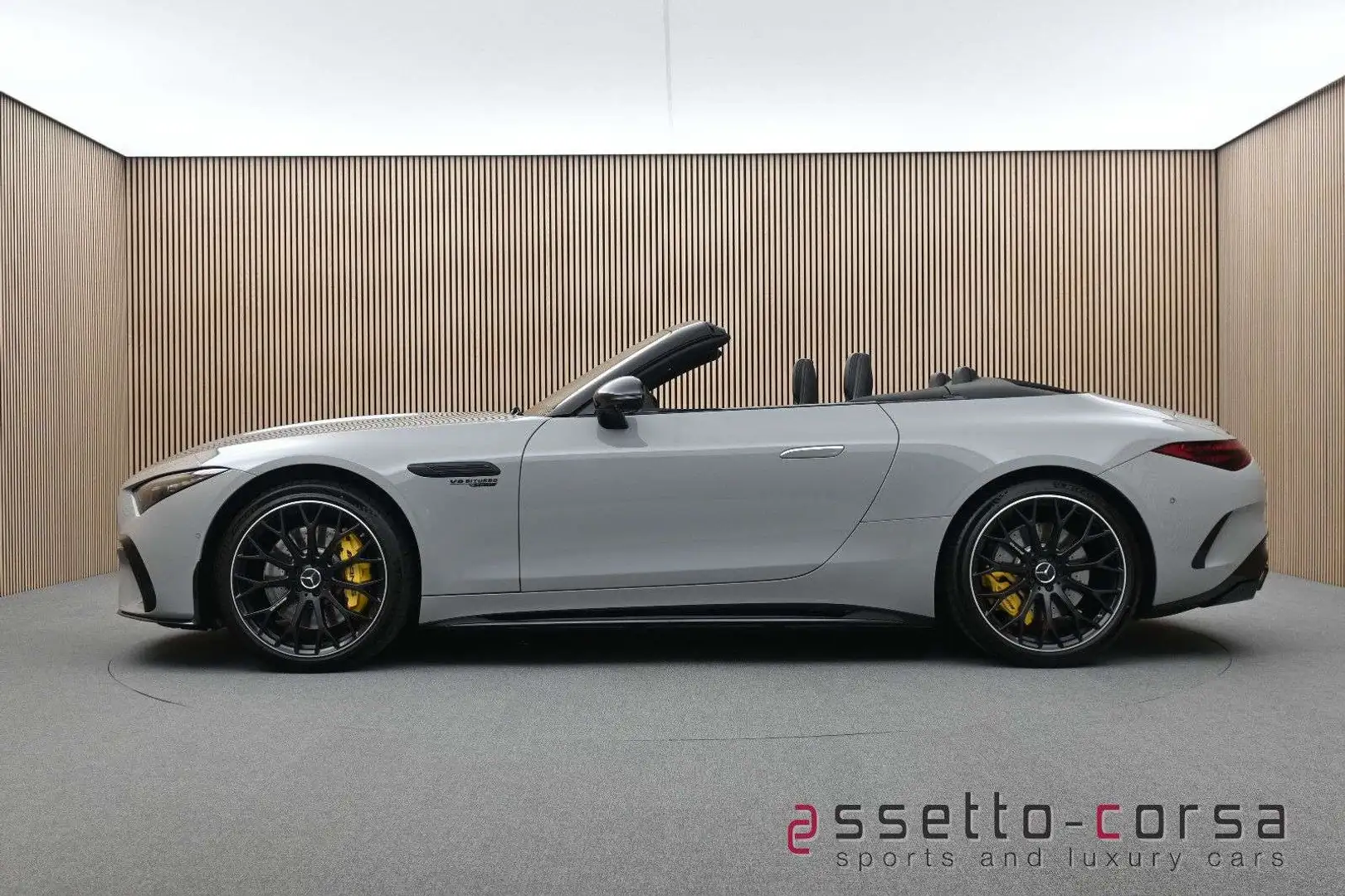 Mercedes-Benz SL 63 AMG SL63 AMG 4M+ *Perf. Sitze*Burm.*Garantie 02/2027 Gris - 1
