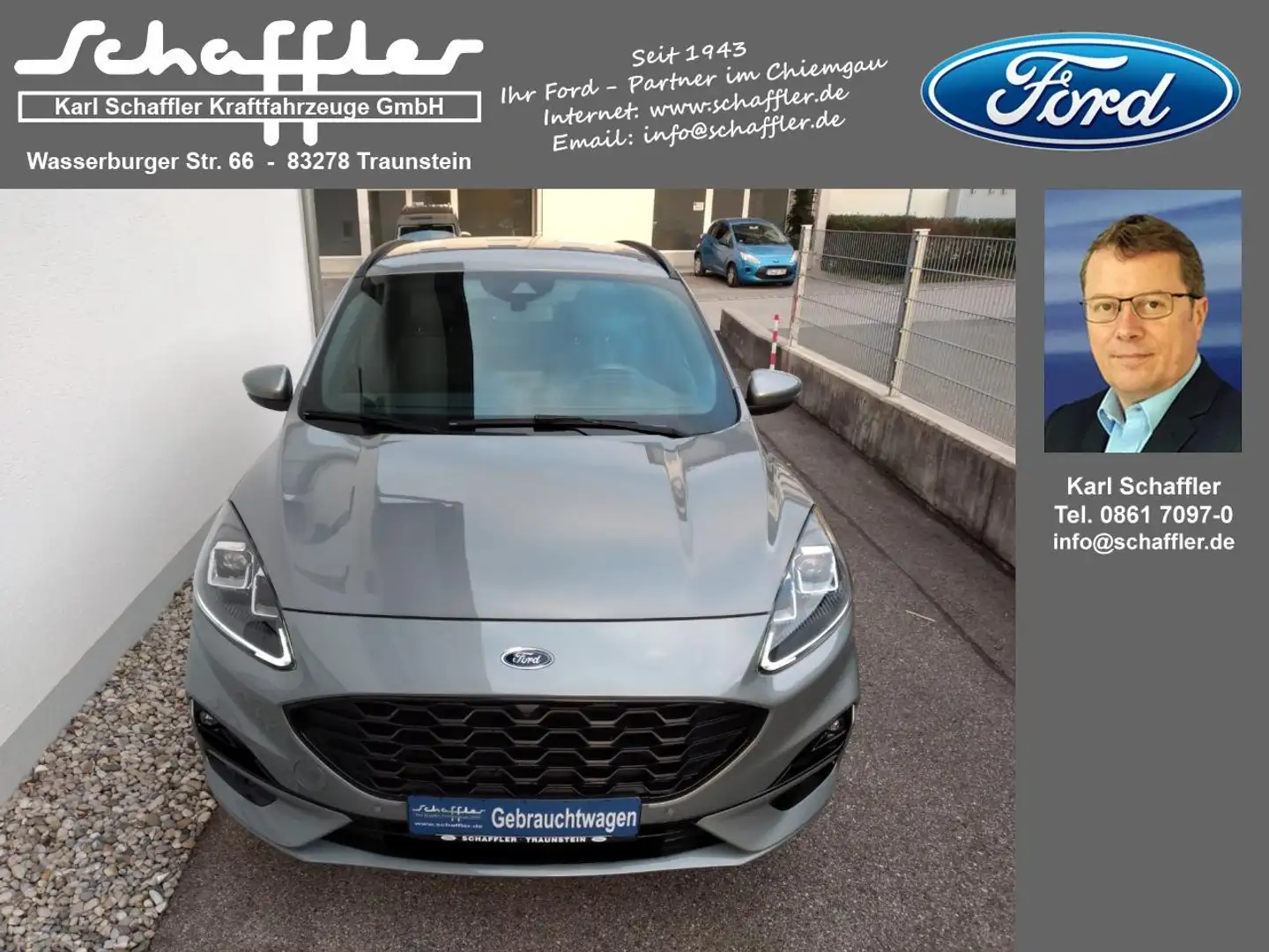 Ford Kuga ST-Line X Gris - 2
