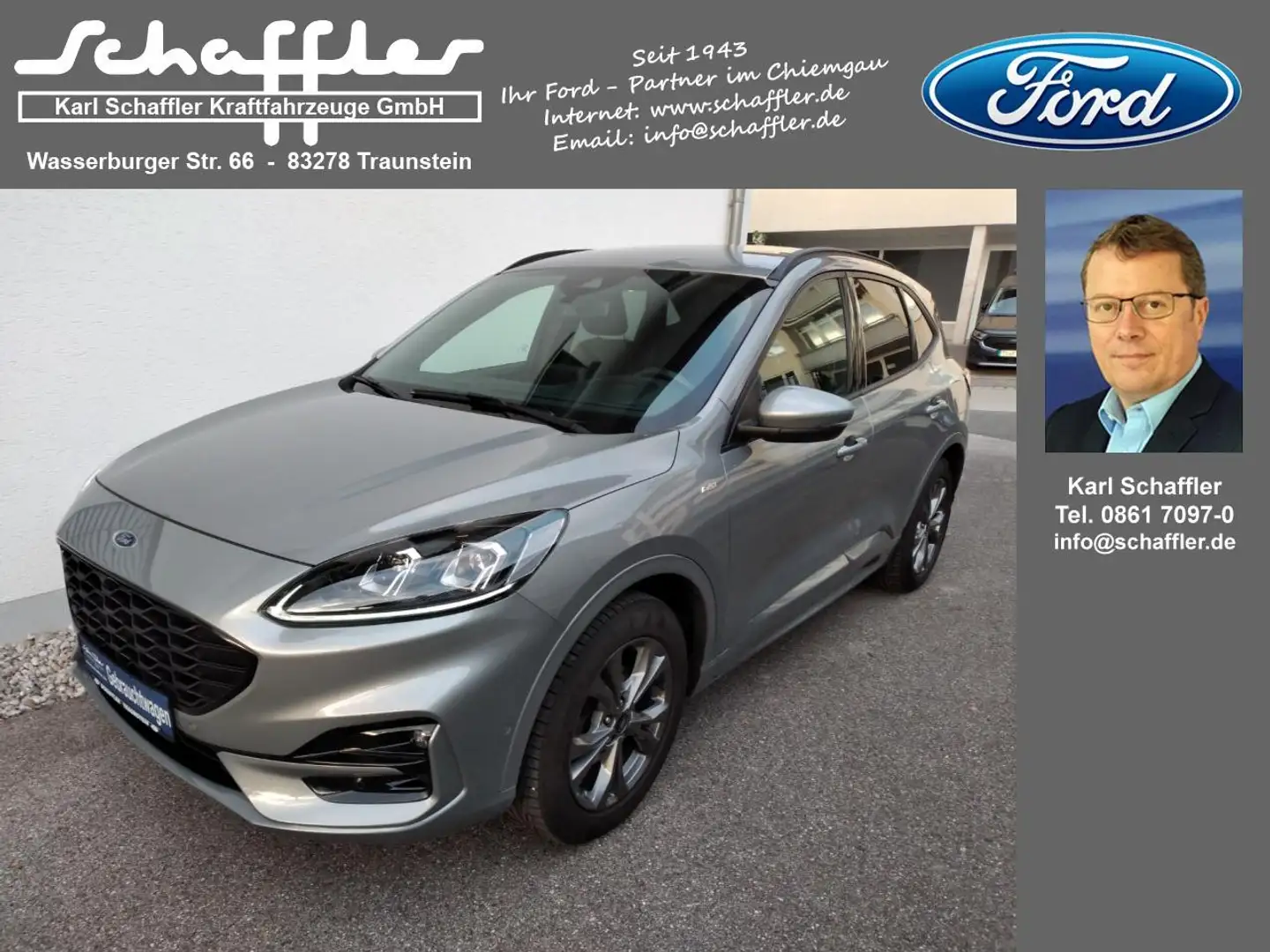 Ford Kuga ST-Line X Gris - 1