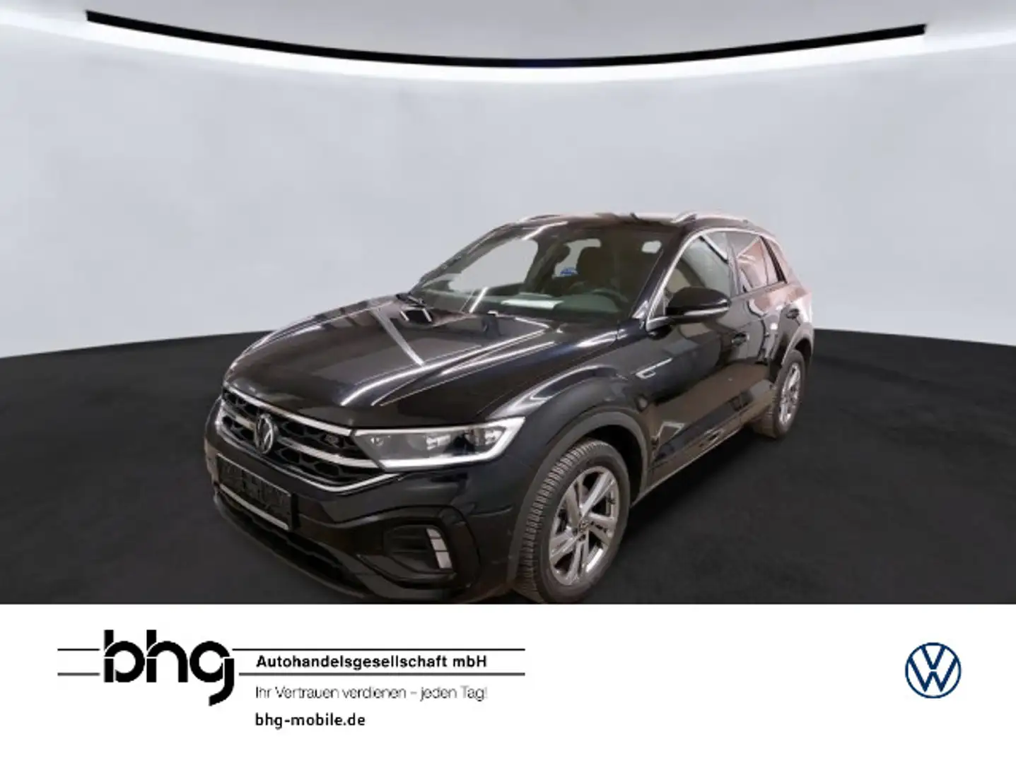 Volkswagen T-Roc R-Line 1,0 TSI OPF  6-Gang Schwarz - 1