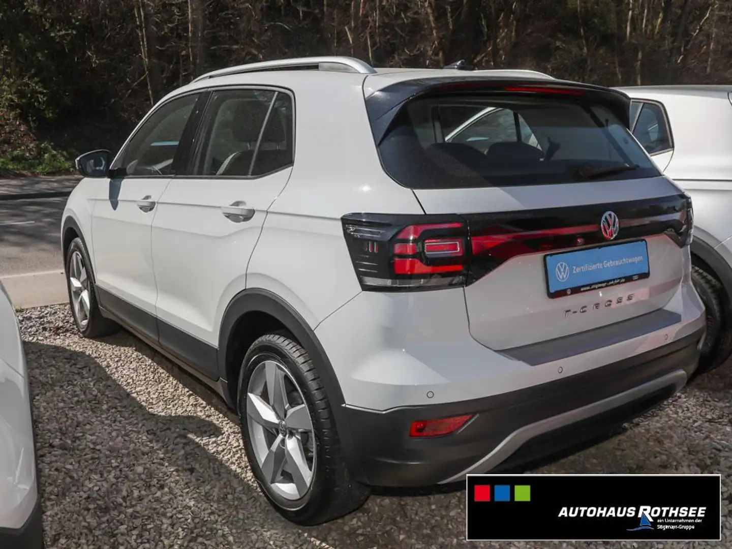 Volkswagen T-Cross Style 1.0TSI DSG ACC+DAB+LED+SITZHEIZUNG Blanc - 2