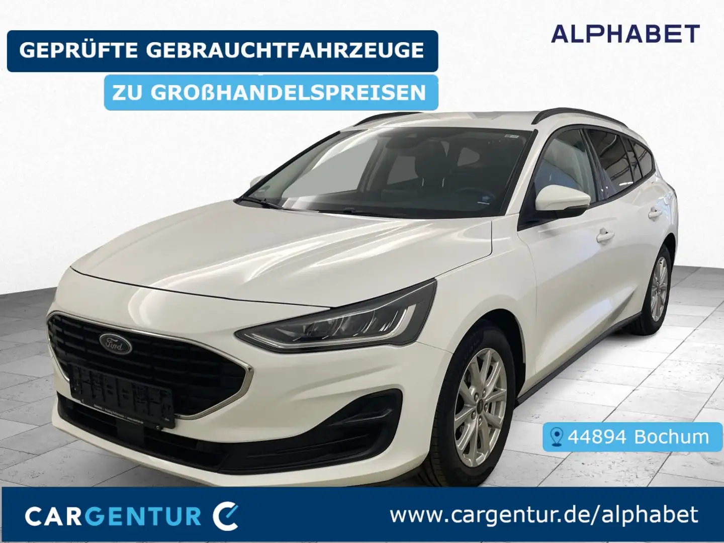 Ford Focus 1.5 EcoBlue Cool&Connect AHK Blanc - 1