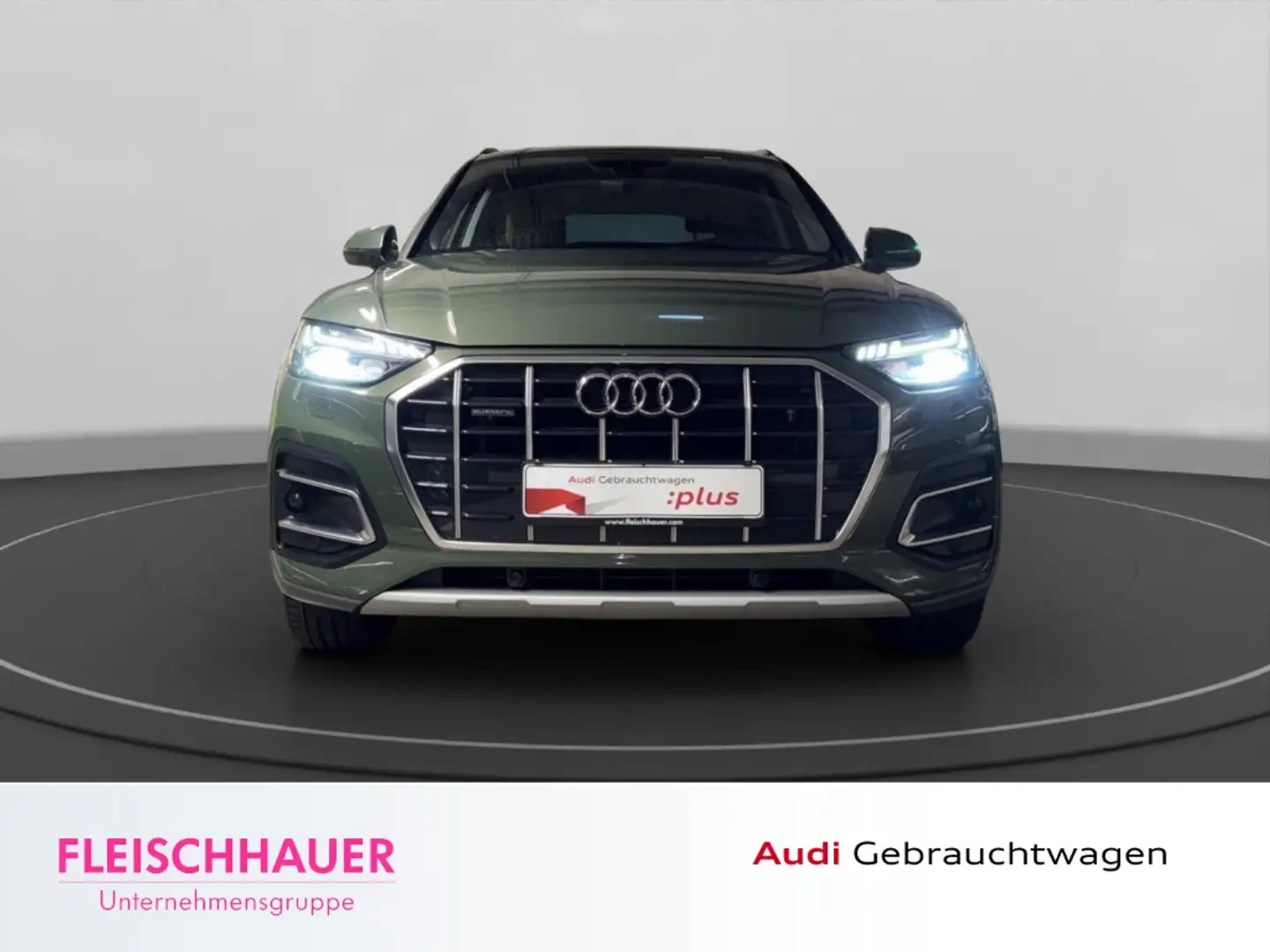 Audi Q5 50 TDI quattro MATRIX+PANO+NAVI+LEDER+RFK+SHZ+VC+B Verde - 2