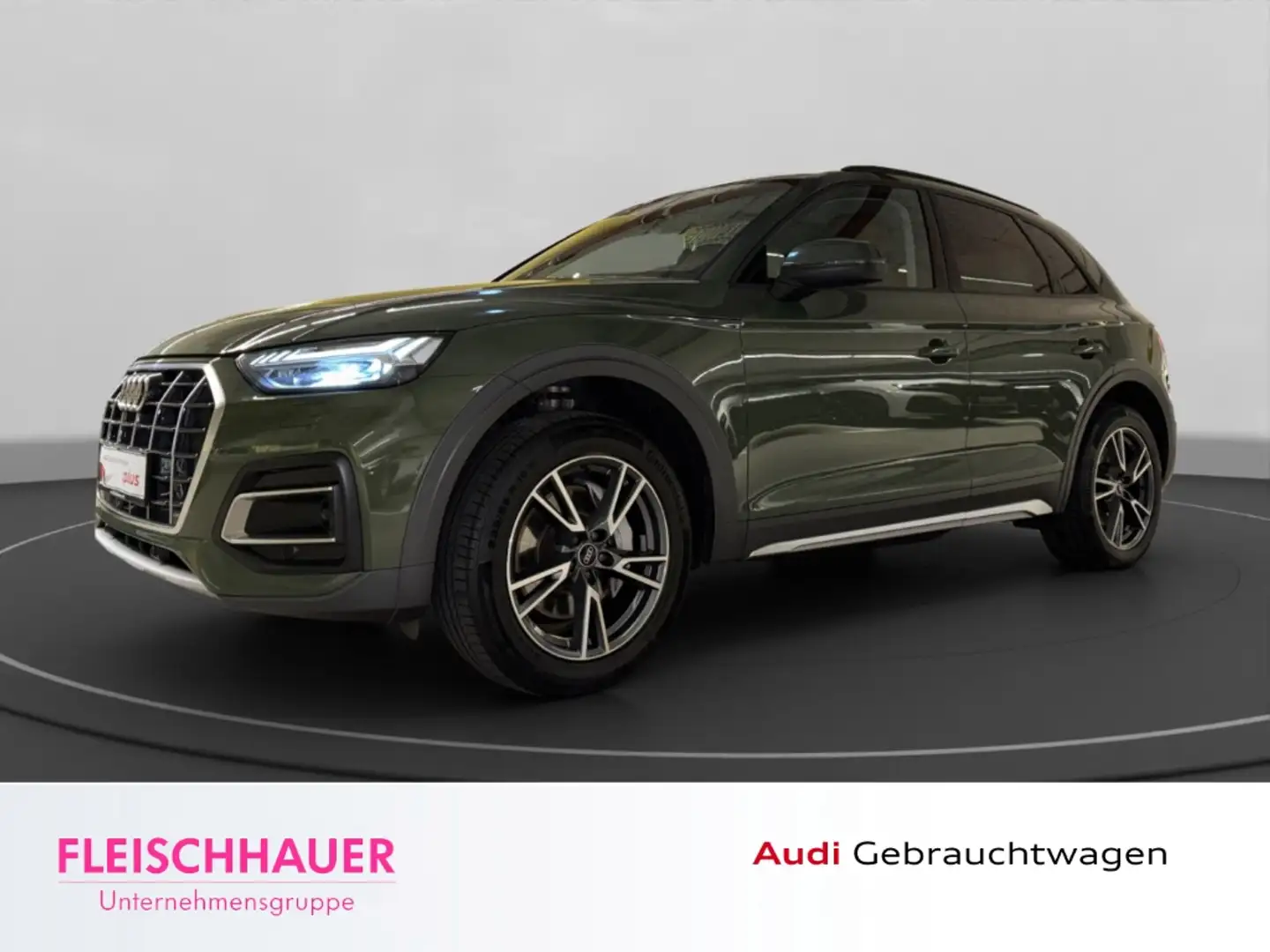 Audi Q5 50 TDI quattro MATRIX+PANO+NAVI+LEDER+RFK+SHZ+VC+B Verde - 1