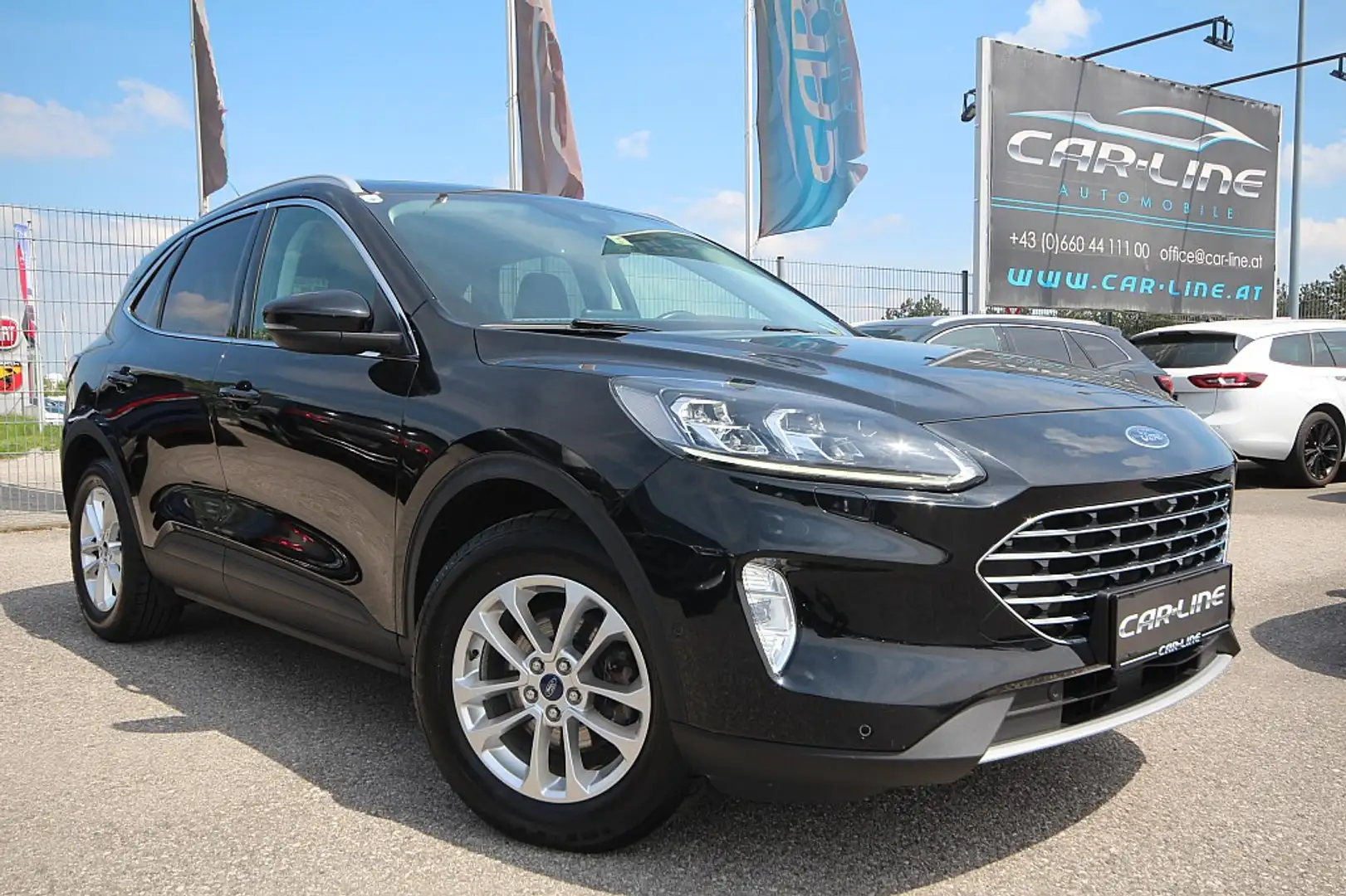 Ford Kuga 2,0 EcoBlue AWD Titanium X Aut. |LED |ACC |NAVI... Noir - 1