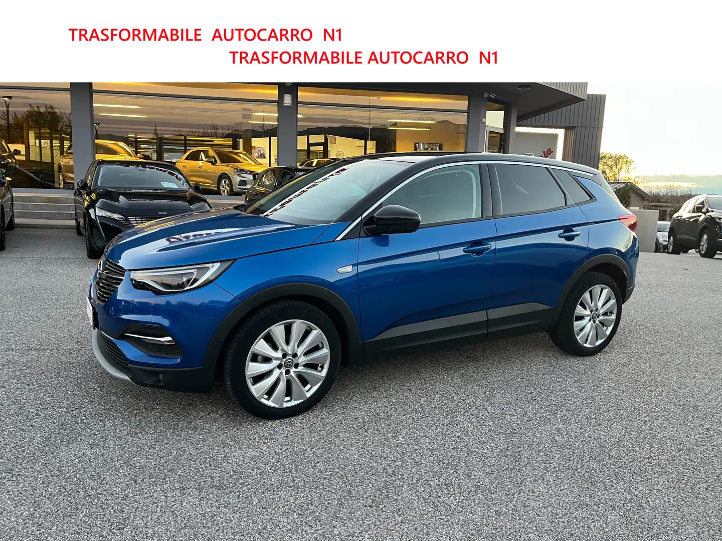 Opel Grandland X Grandland X 1.5 ecot Eleg. Automatico Bleu - 1