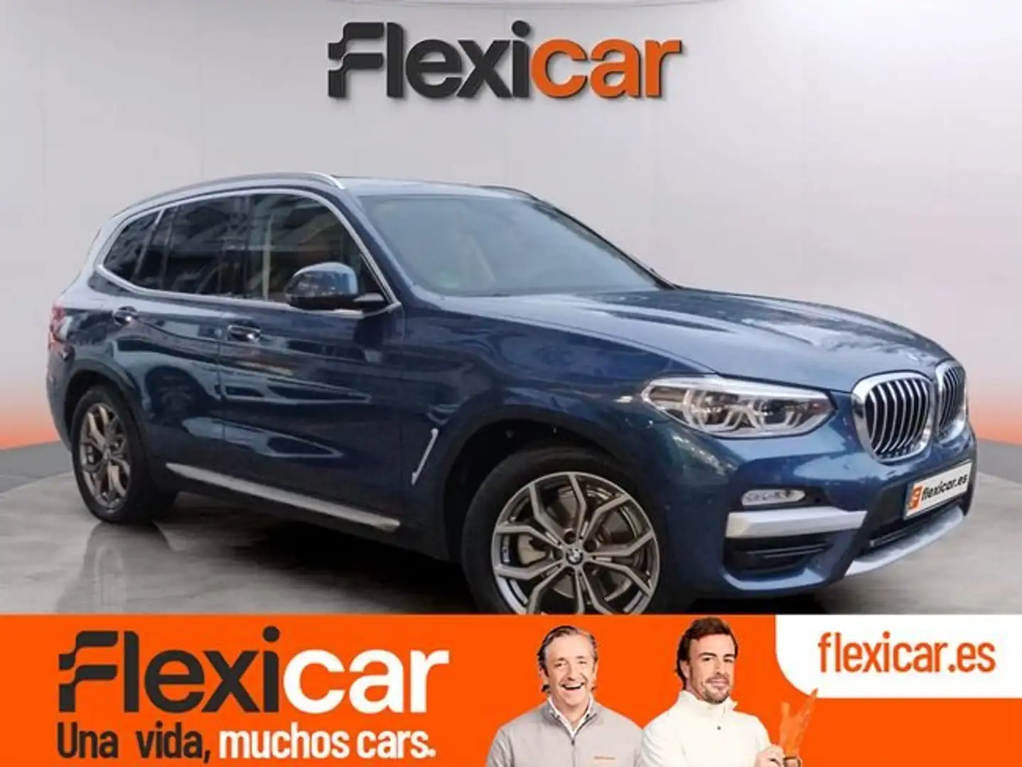 BMW X3 xDrive 20dA Azul - 1