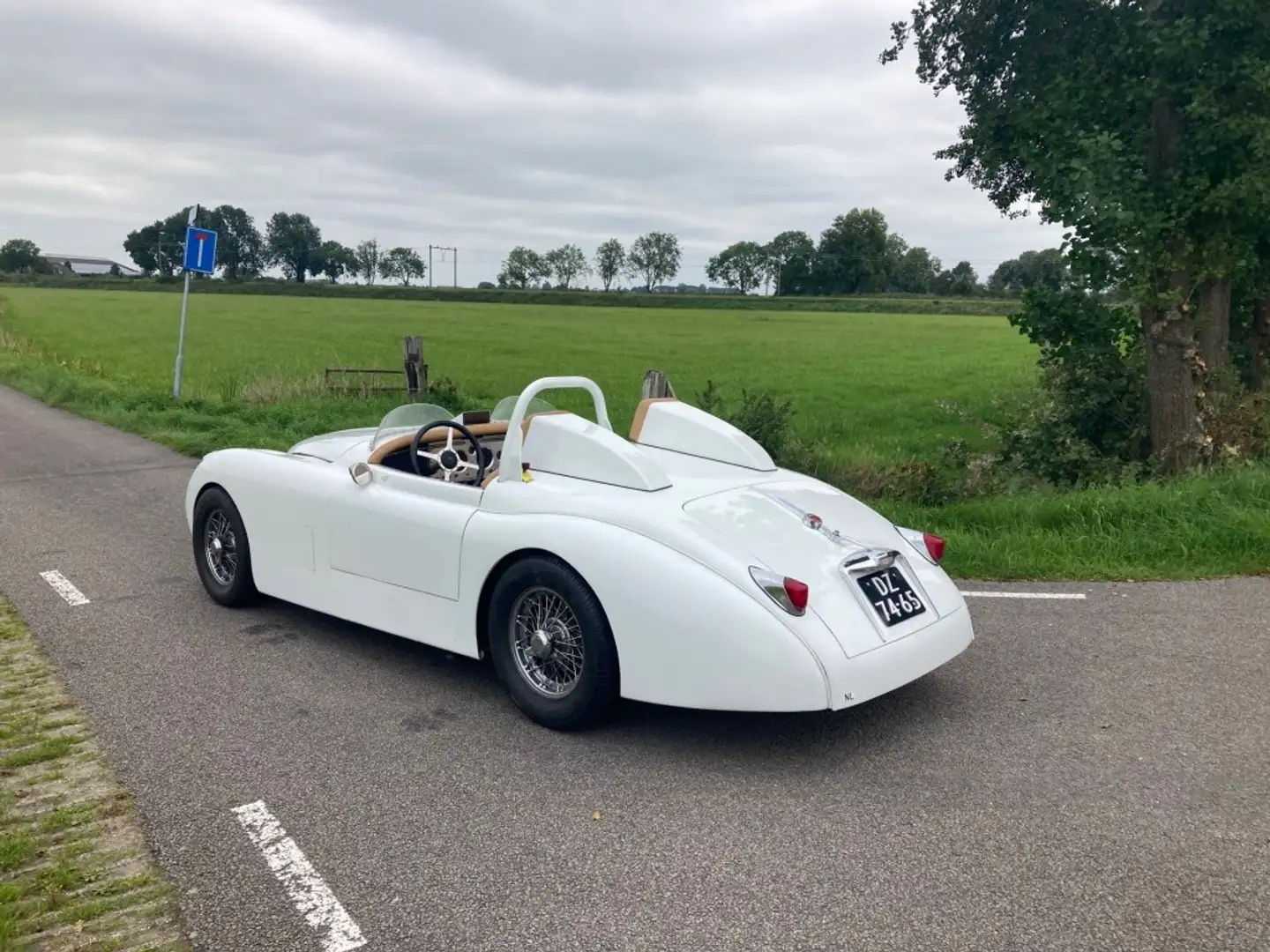Jaguar XK 150 Roadster Blanc - 2