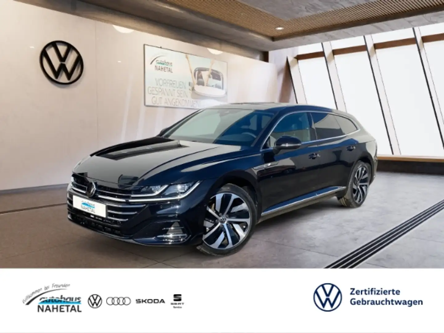 Volkswagen Arteon SHOOTING BRAKE R-LINE 2.0 TDI 19'' NAVI AHK IQ LIG Černá - 1